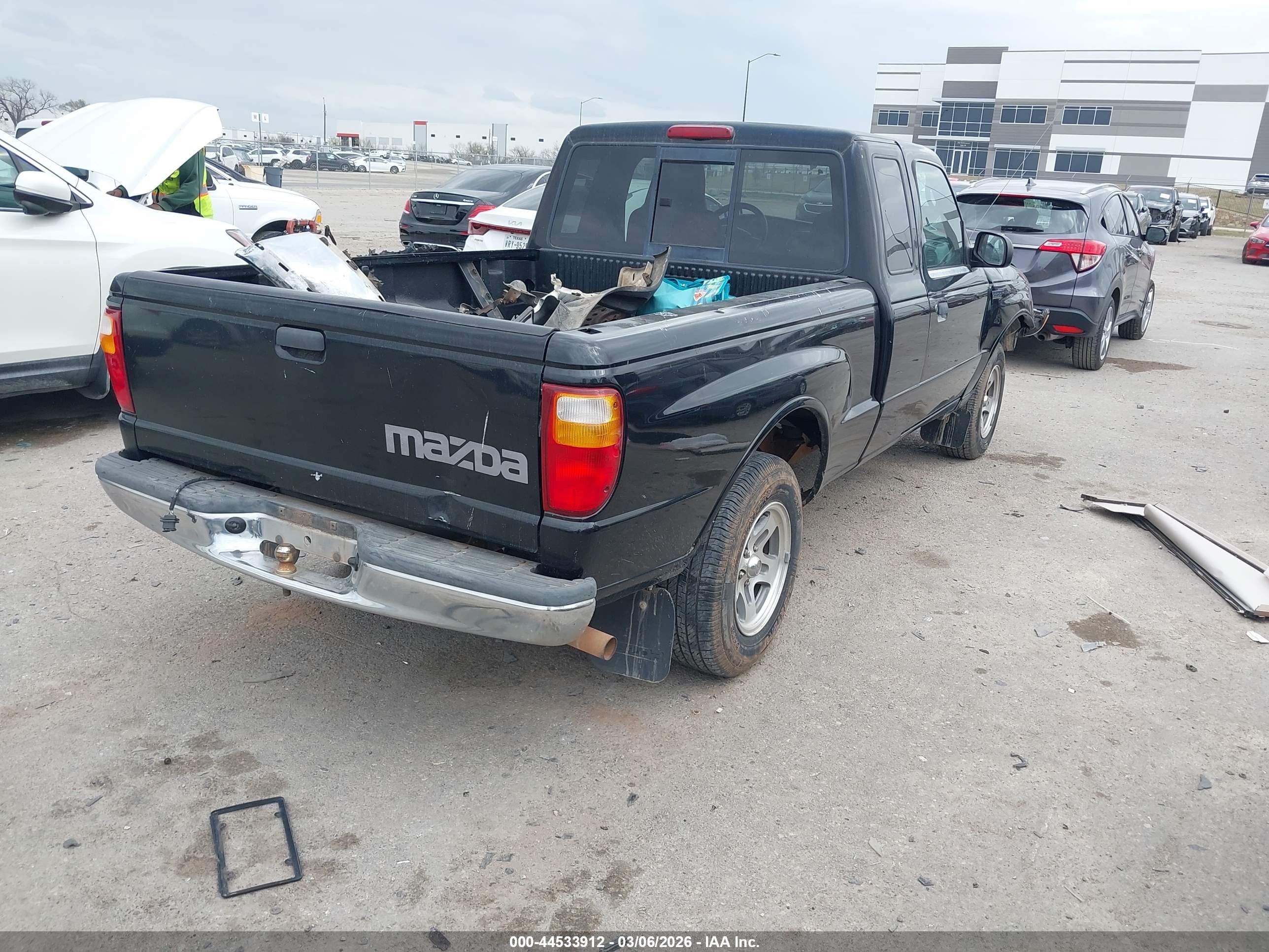 2004 Mazda B2300 Se Black vin: 4F4YR16D94TM11790