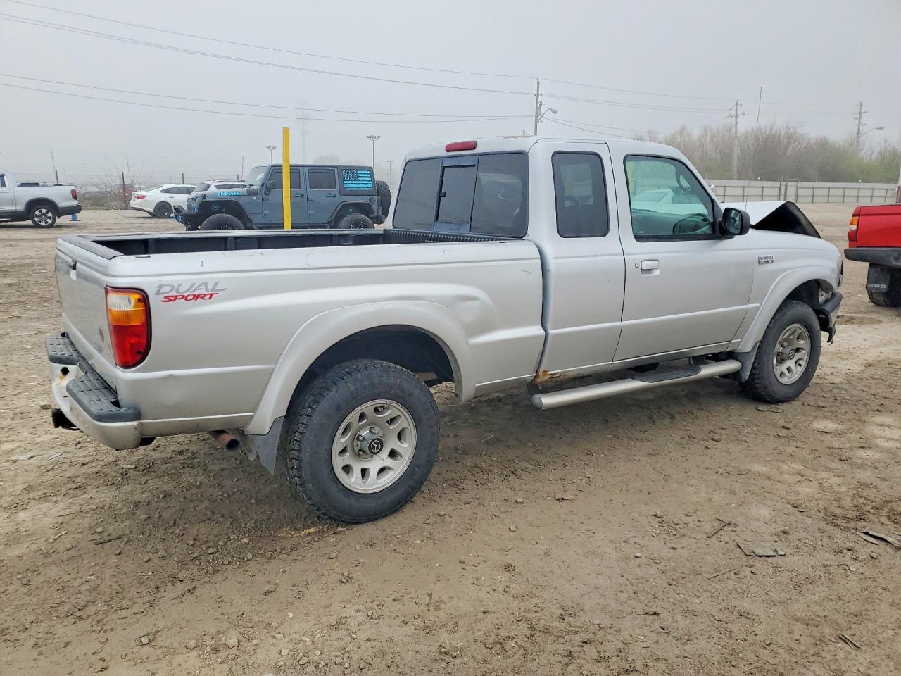 2004 Mazda B3000 Cab Plus Silver vin: 4F4YR16U04TM12522