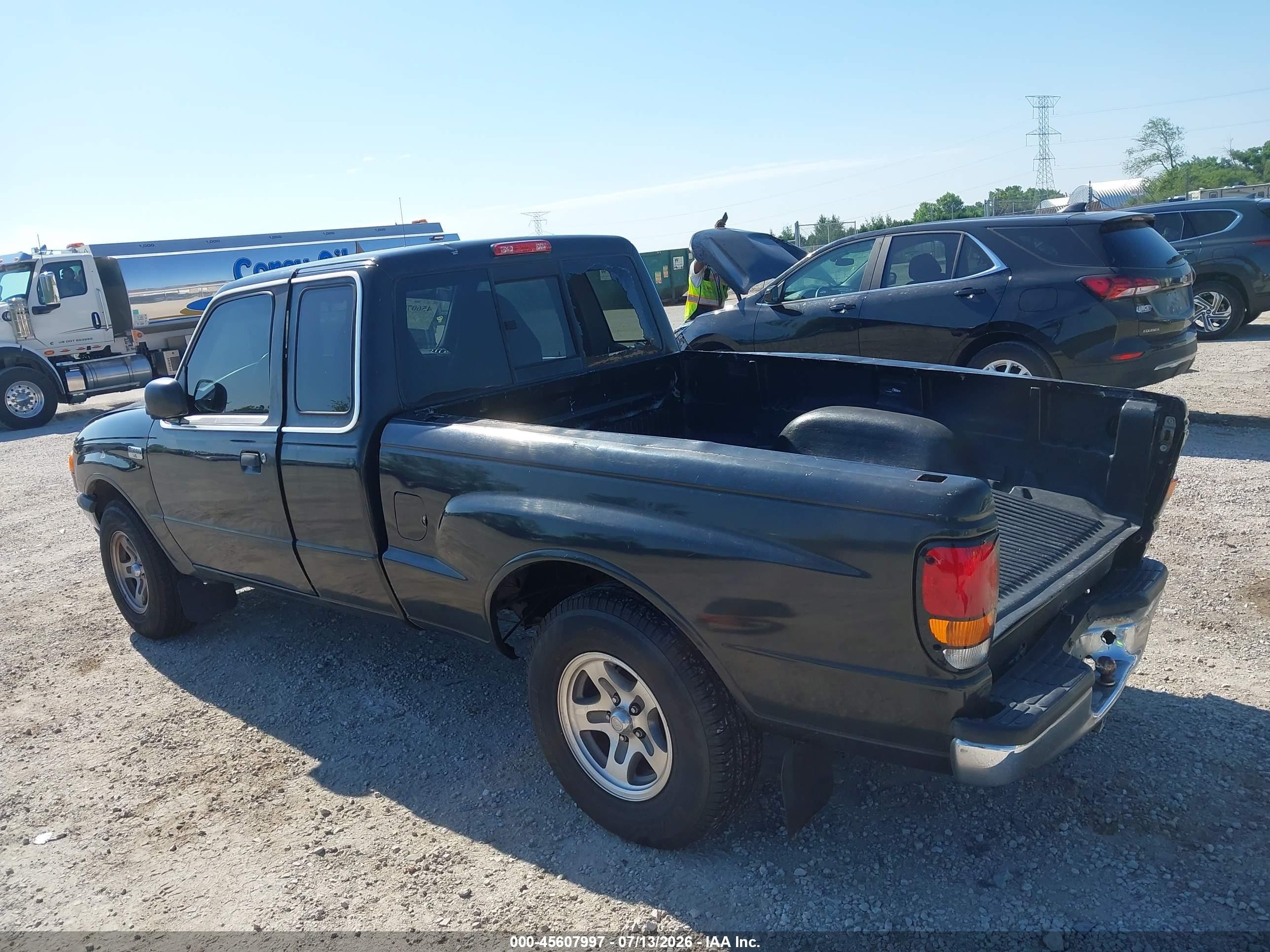 2001 Mazda B3000 Ds/se Black vin: 4F4YR16U11TM01735