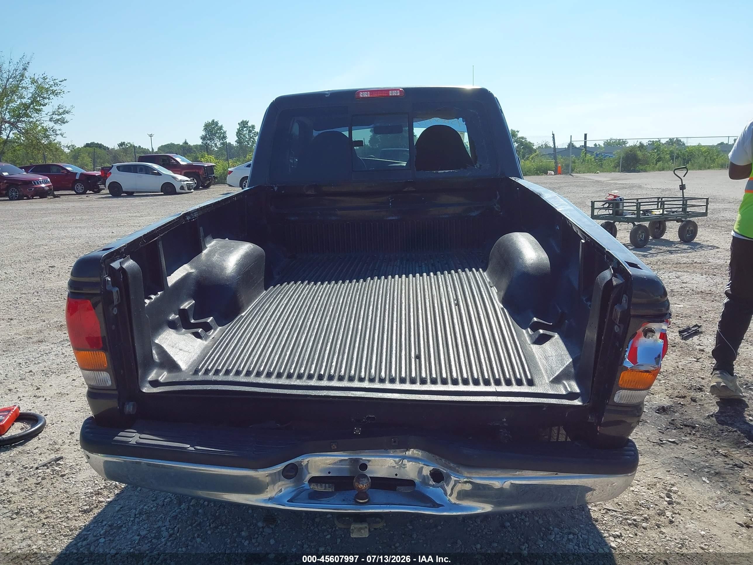 2001 Mazda B3000 Ds/se Black vin: 4F4YR16U11TM01735