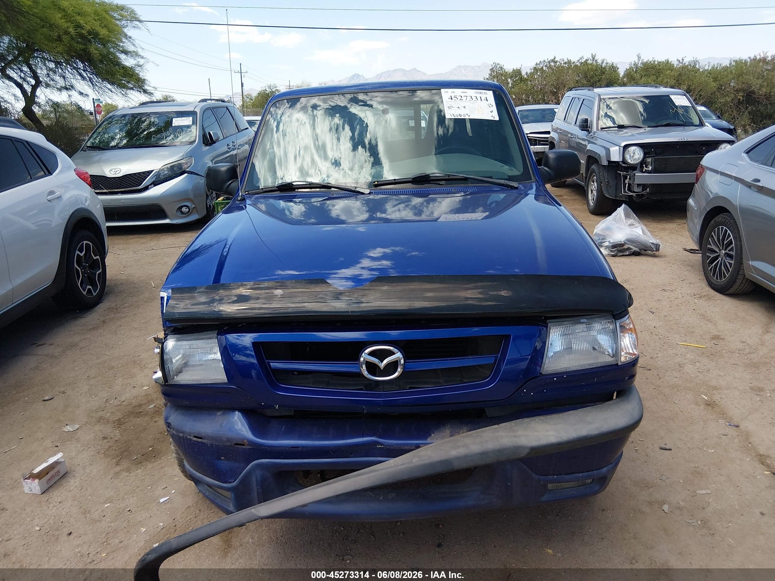 2004 Mazda B3000 Ds Синий vin: 4F4YR16U14TM00699