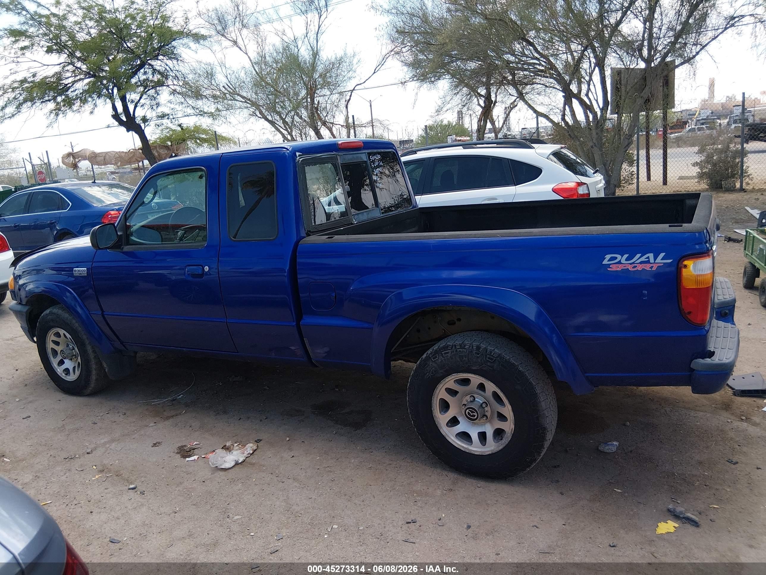 2004 Mazda B3000 Ds Синий vin: 4F4YR16U14TM00699