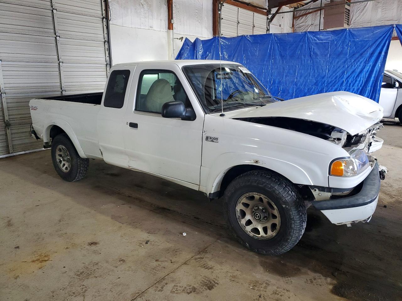 2004 Mazda B3000 Cab Plus Белый vin: 4F4YR16U24TM00789
