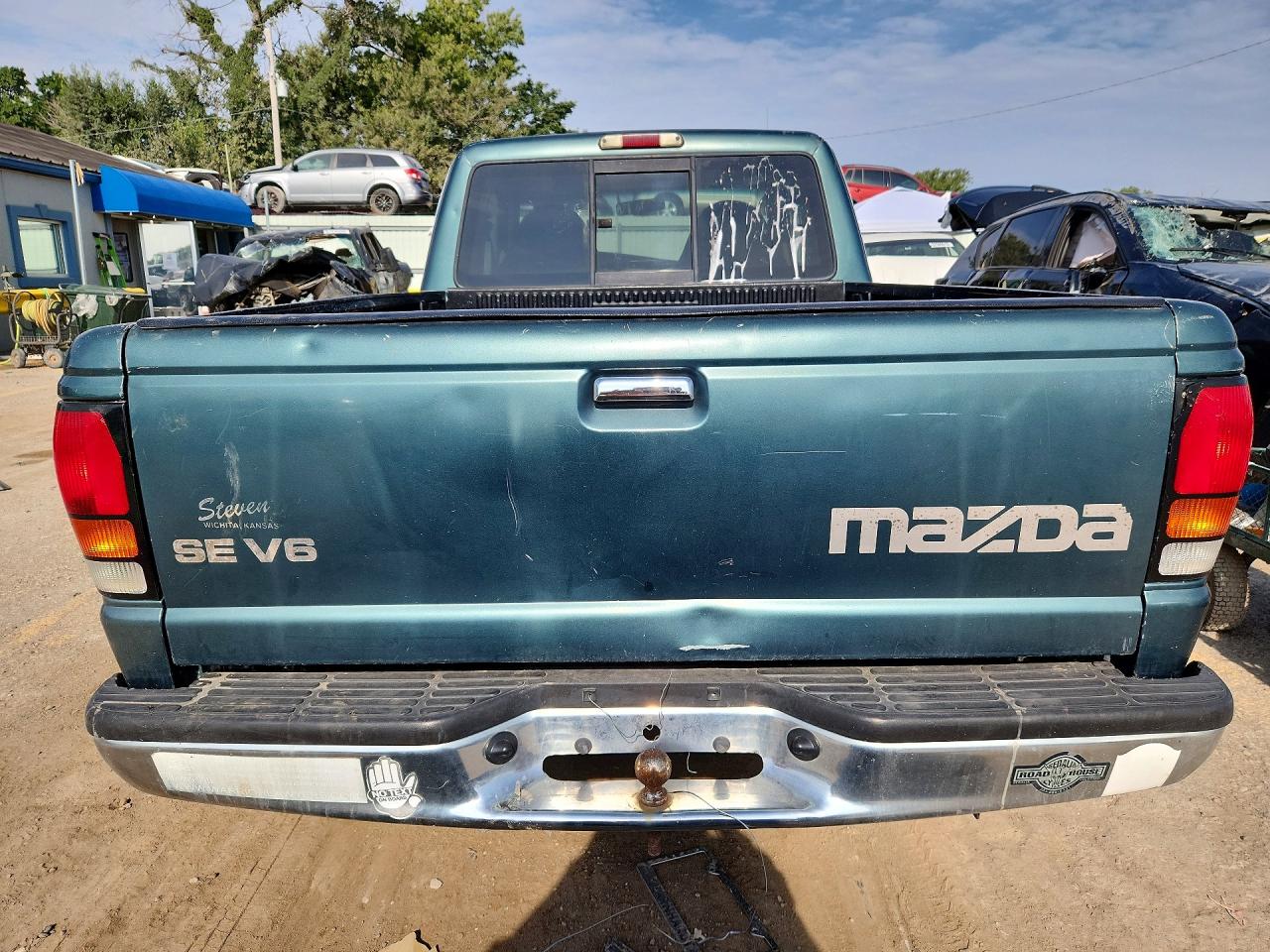 1998 Mazda B3000 Cab Plus Green vin: 4F4YR16U3WTM36736