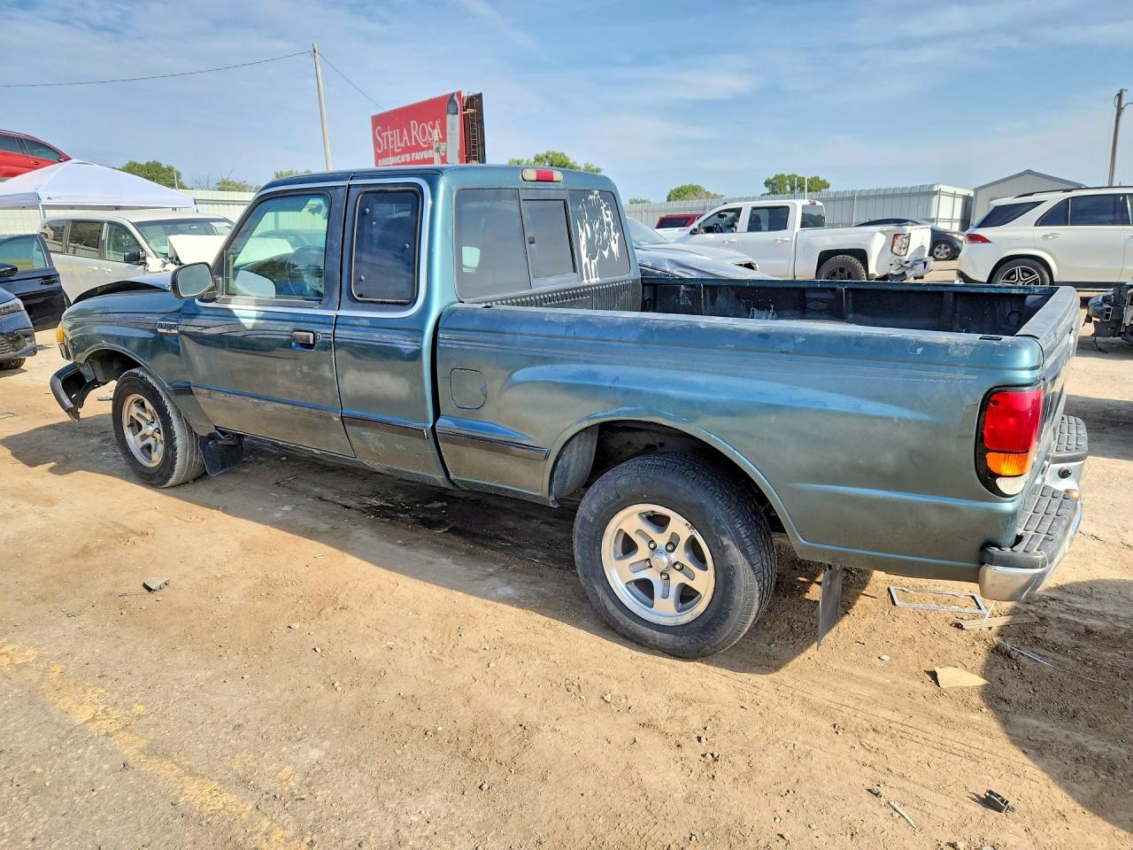 1998 Mazda B3000 Cab Plus Green vin: 4F4YR16U3WTM36736