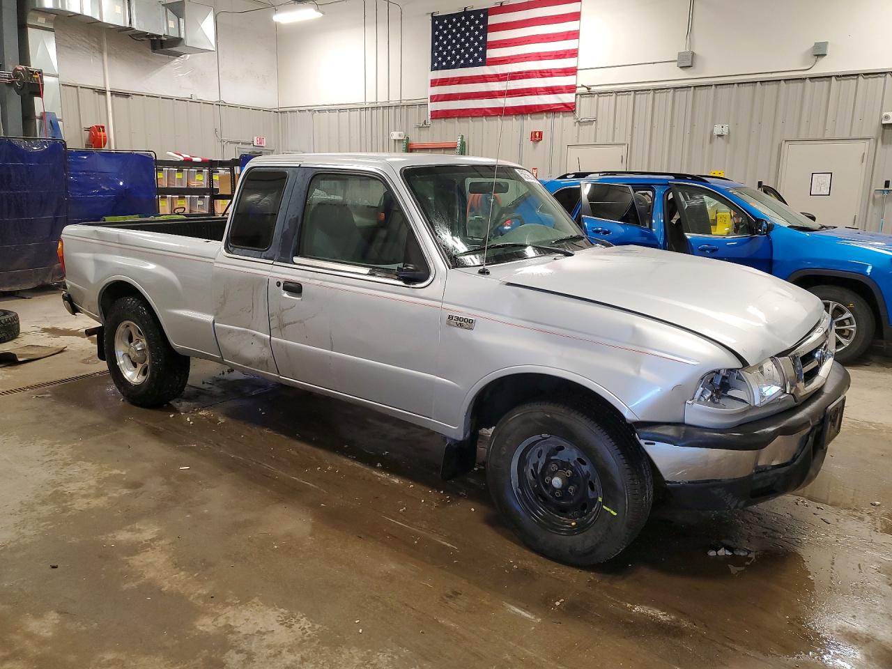 2001 Mazda B3000 Cab Plus Silver vin: 4F4YR16U61TM02976