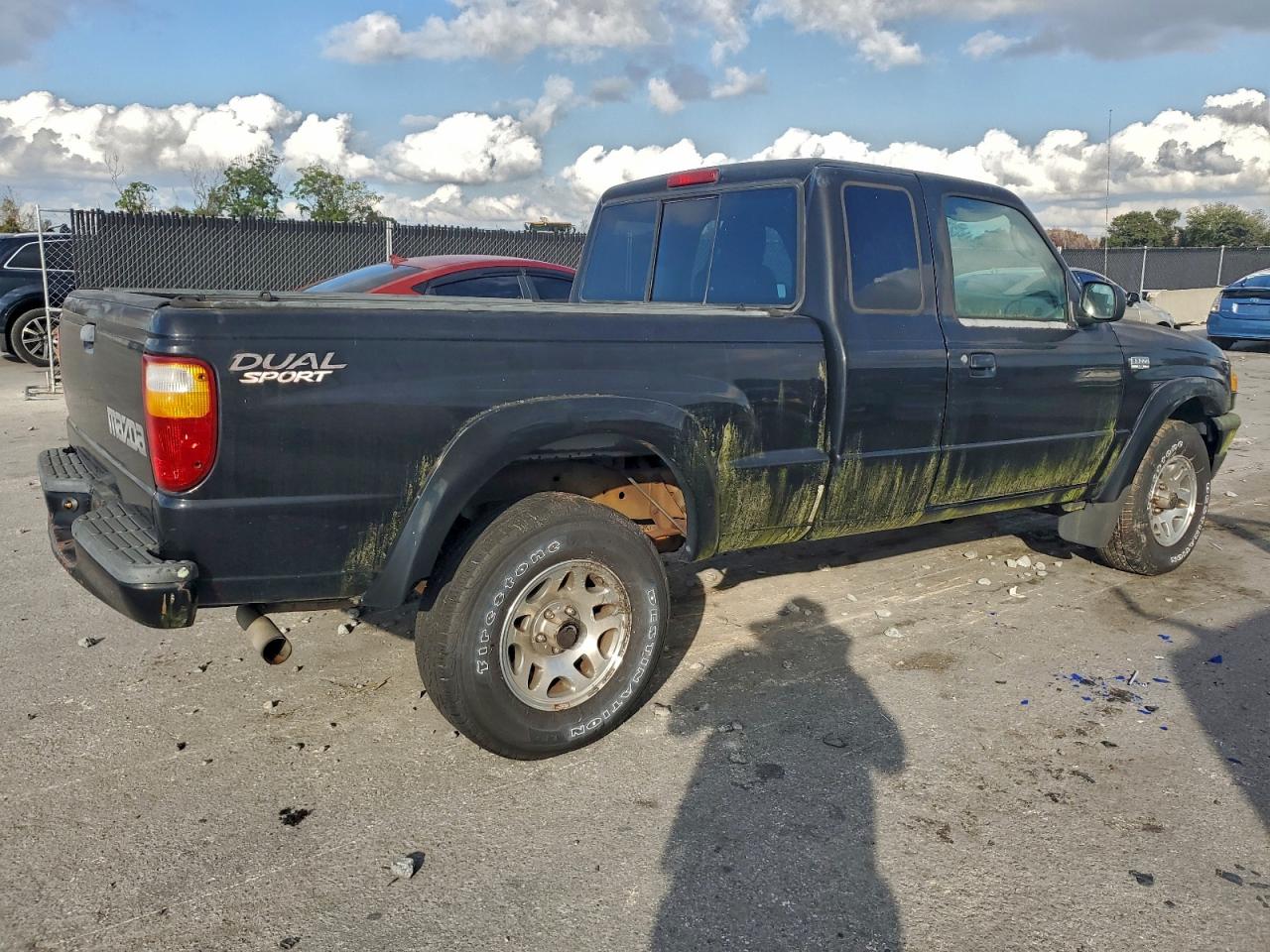 2004 Mazda B3000 Cab Plus Black vin: 4F4YR16U64TM11908
