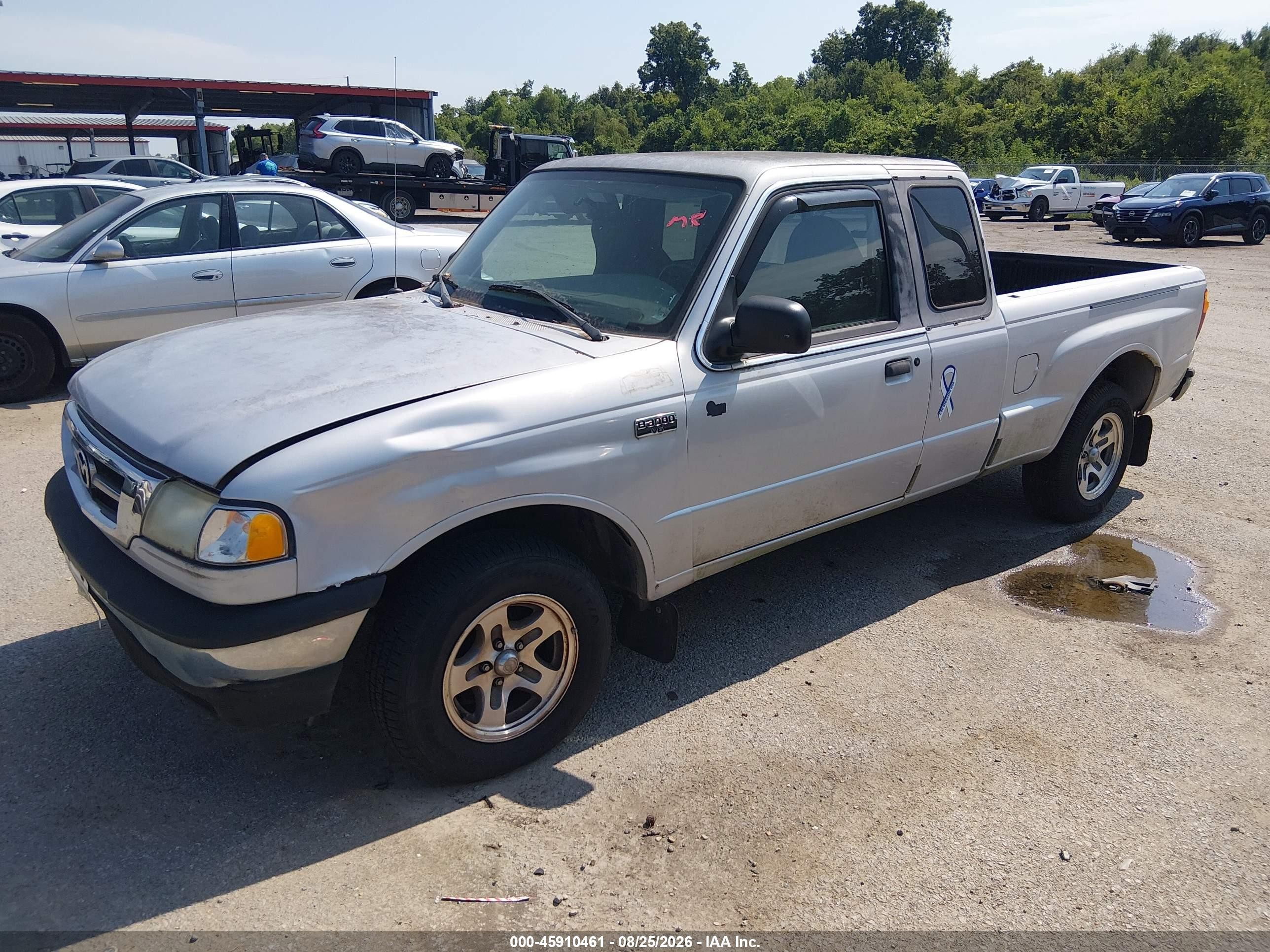 2001 Mazda B3000 Ds/se Silver vin: 4F4YR16U91TM14863