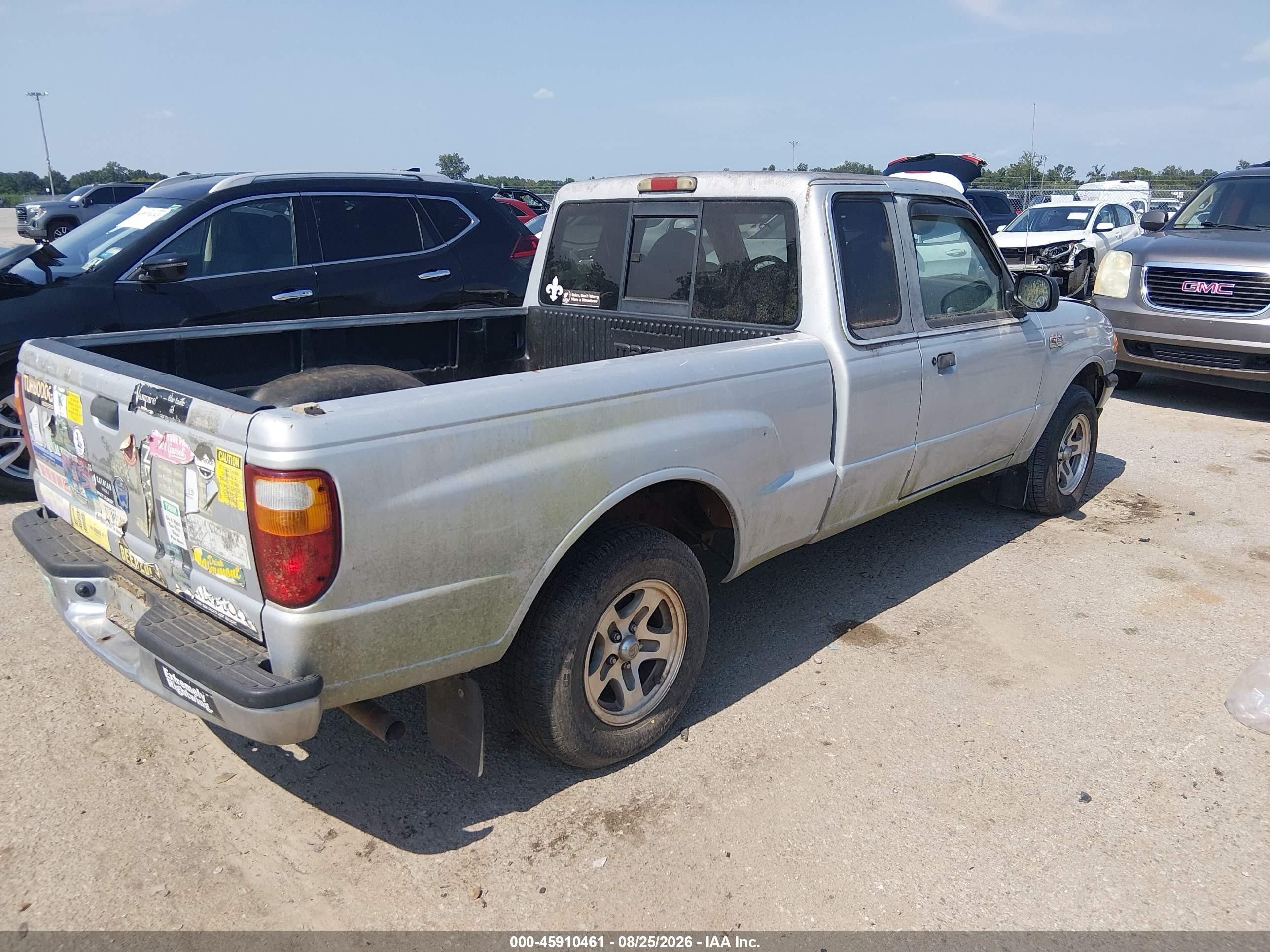 2001 Mazda B3000 Ds/se Silver vin: 4F4YR16U91TM14863