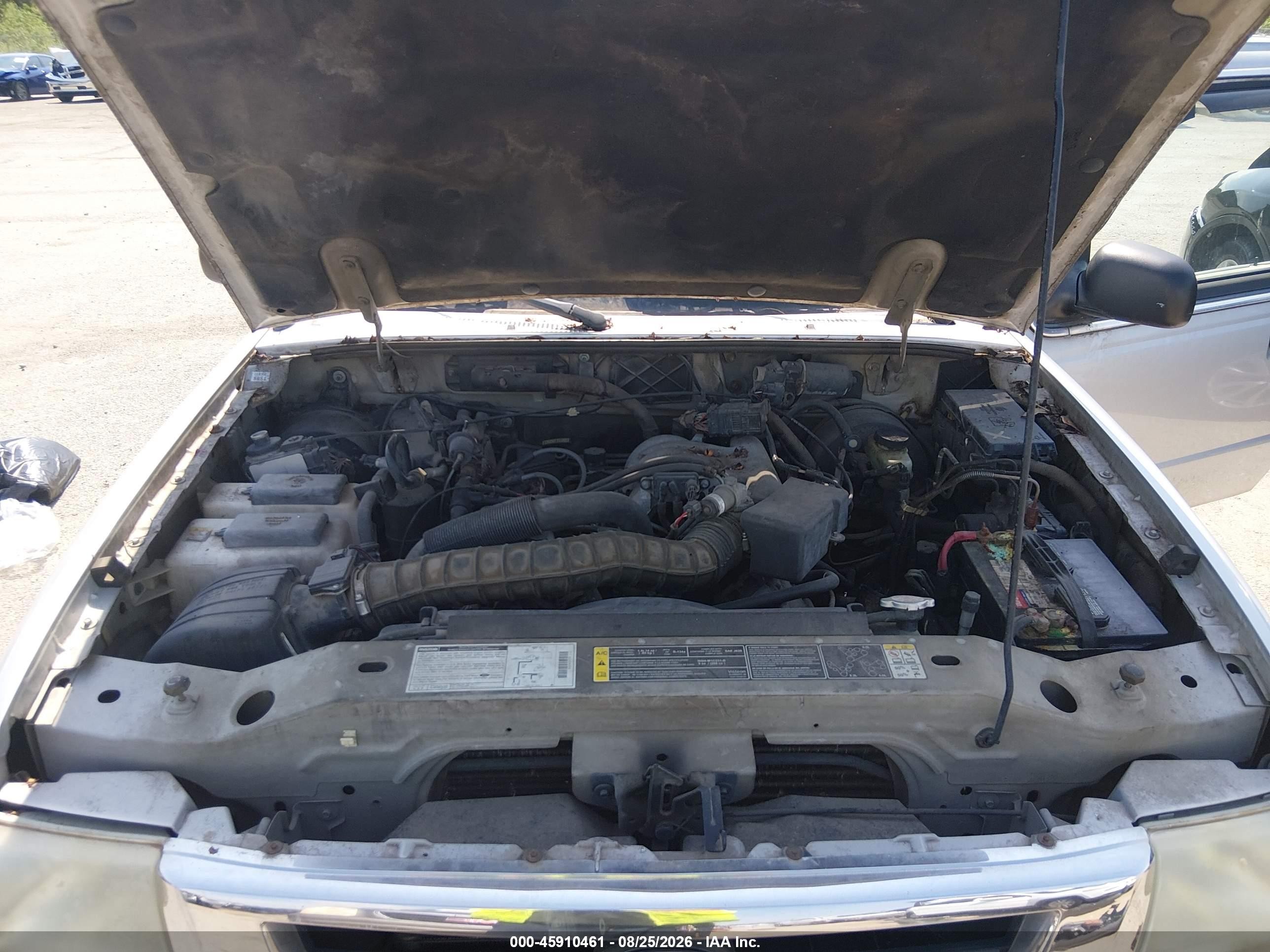 2001 Mazda B3000 Ds/se Silver vin: 4F4YR16U91TM14863
