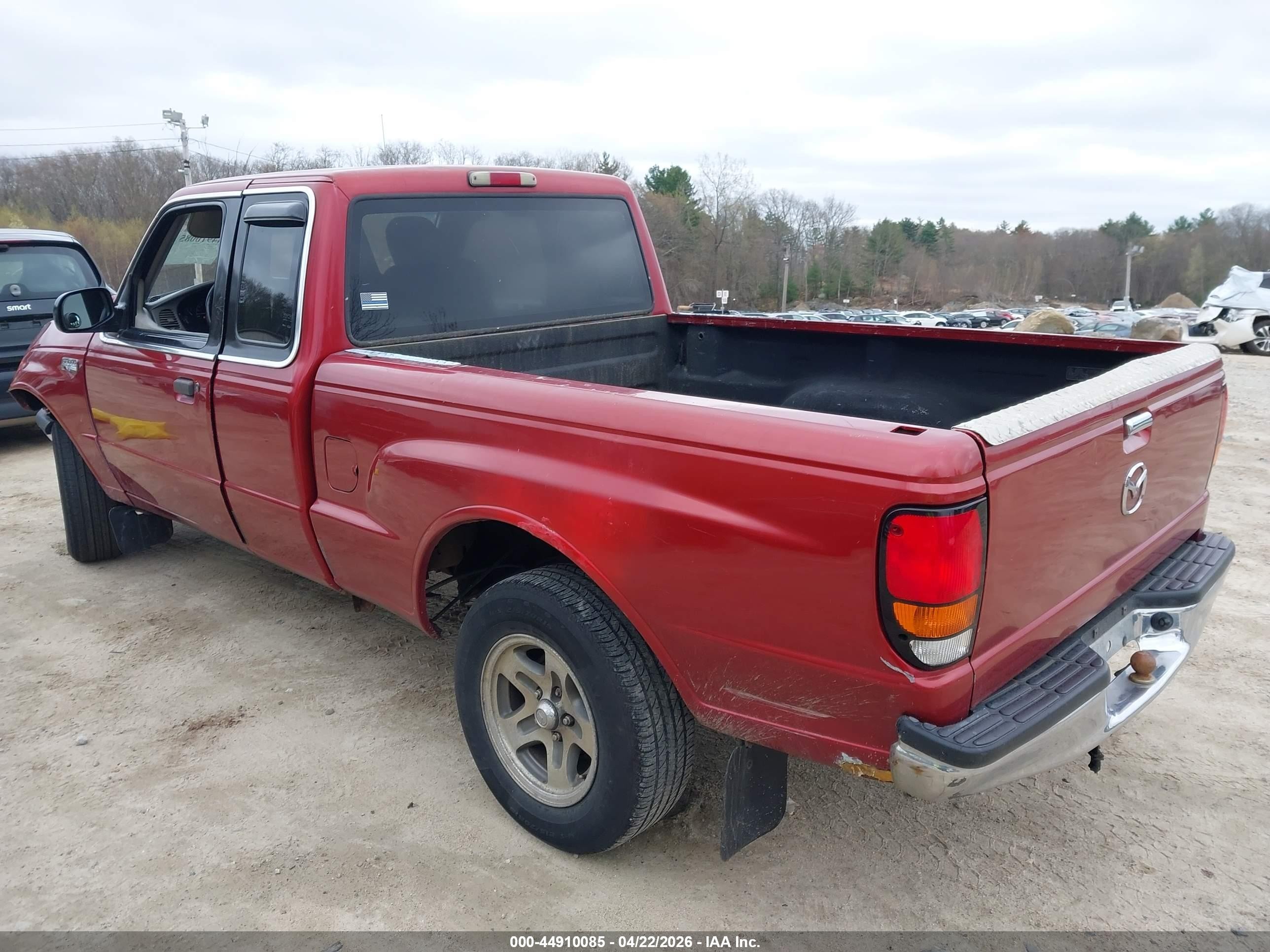 2000 Mazda B3000 Se/tl Burgundy vin: 4F4YR16V0YTM21686