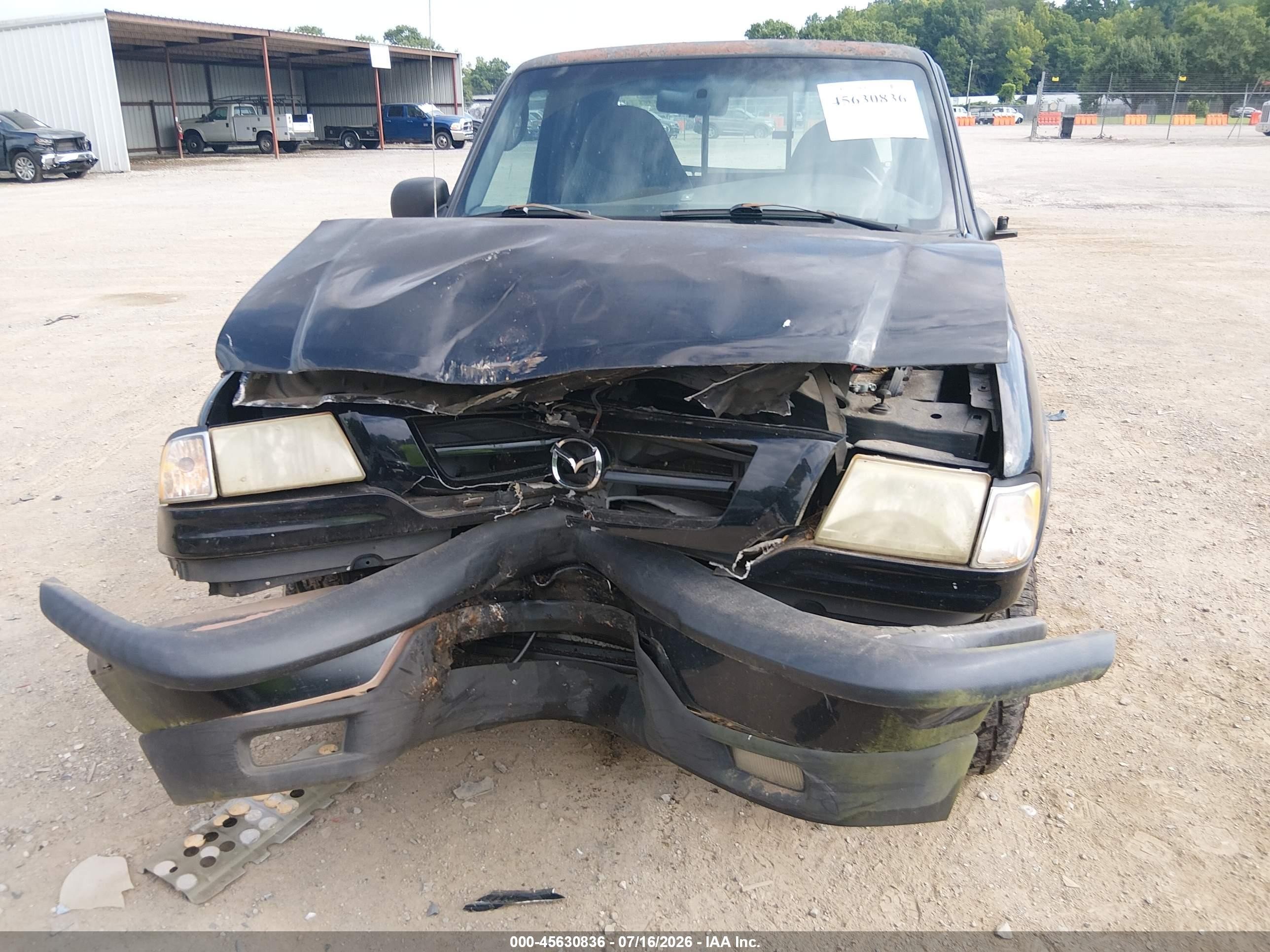 2003 Mazda B3000 Ds Black vin: 4F4YR16V23TM11332