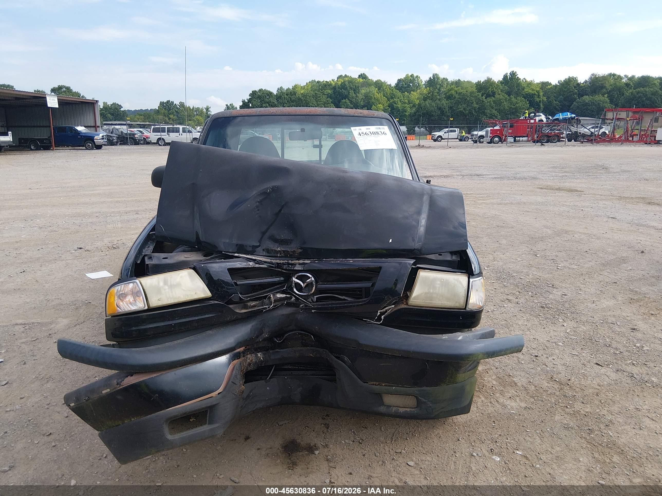2003 Mazda B3000 Ds Black vin: 4F4YR16V23TM11332