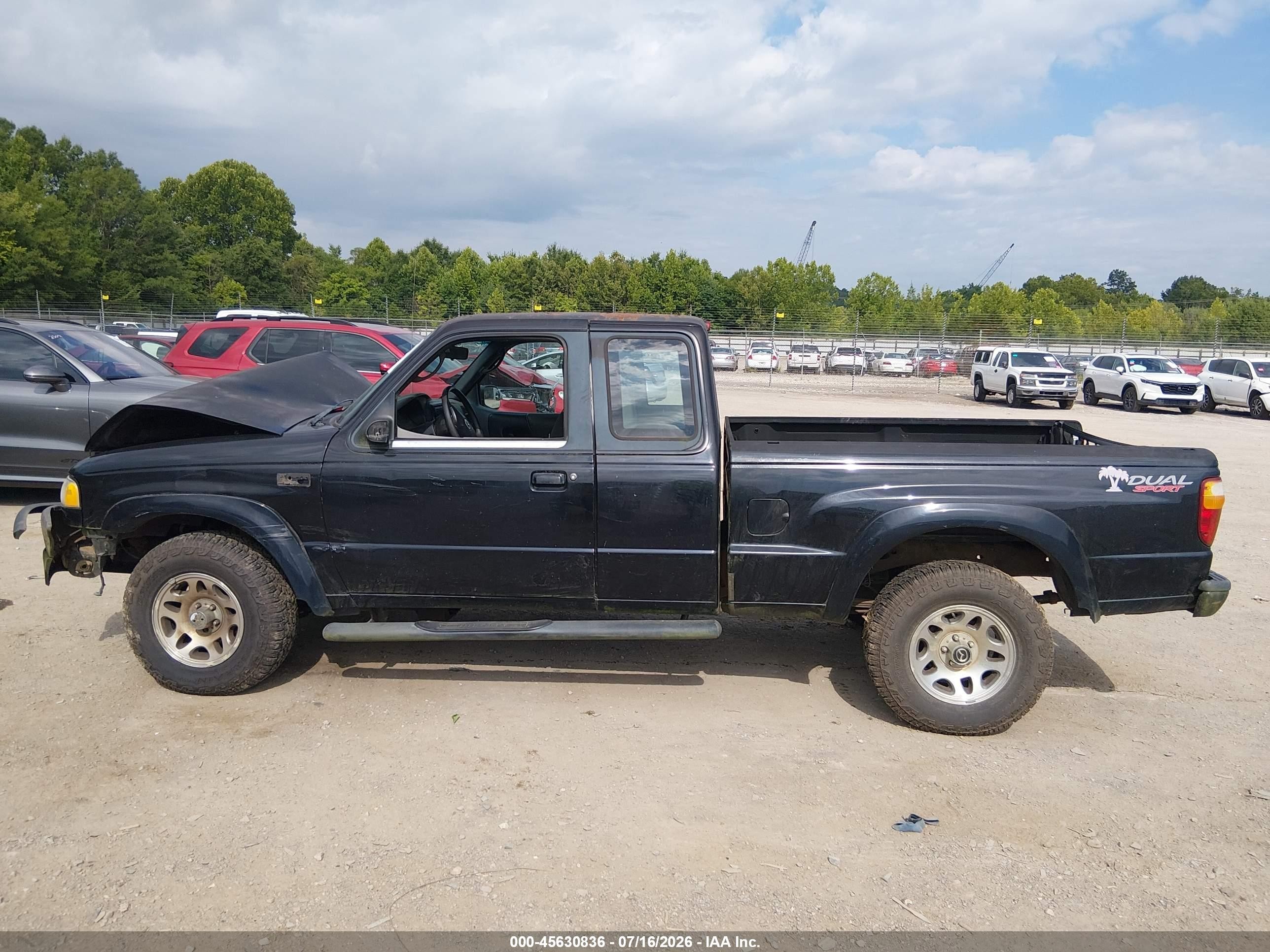 2003 Mazda B3000 Ds Black vin: 4F4YR16V23TM11332