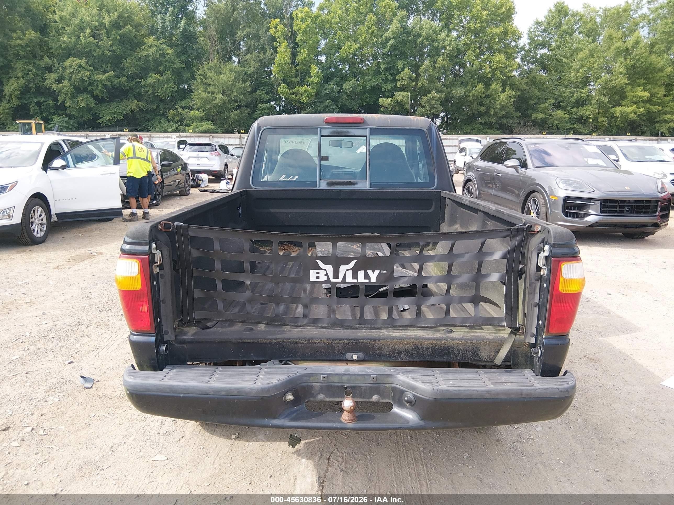 2003 Mazda B3000 Ds Black vin: 4F4YR16V23TM11332