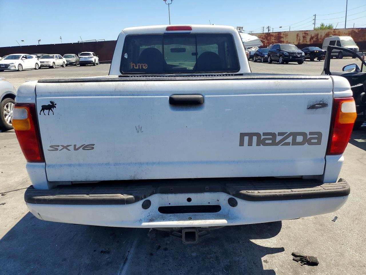2001 Mazda B3000 Cab Plus White vin: 4F4YR16V41TM27626