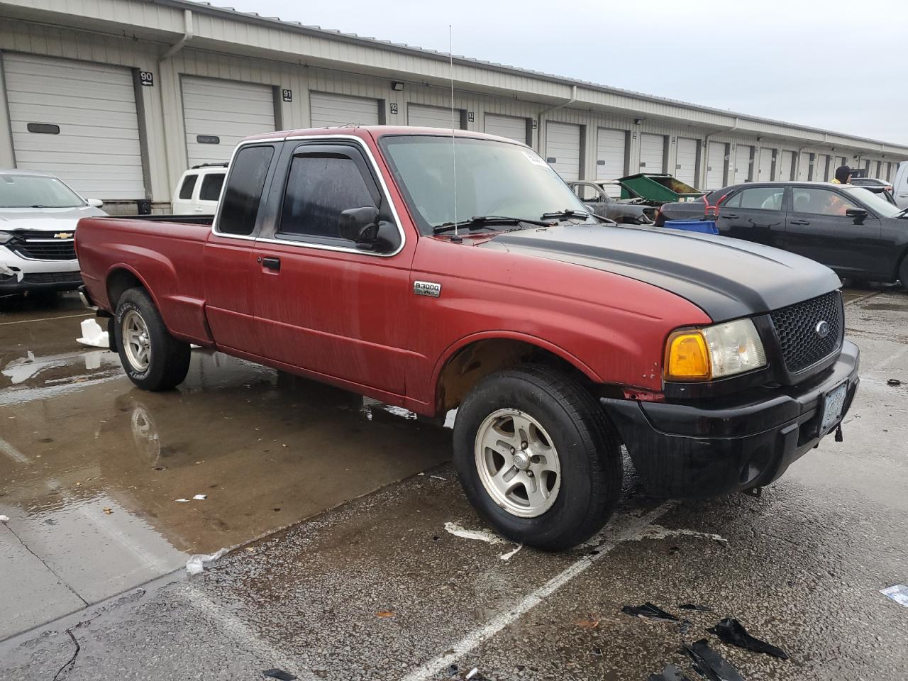 1999 Mazda B3000 Cab Plus Темно-бордовый vin: 4F4YR16V7XTM25541