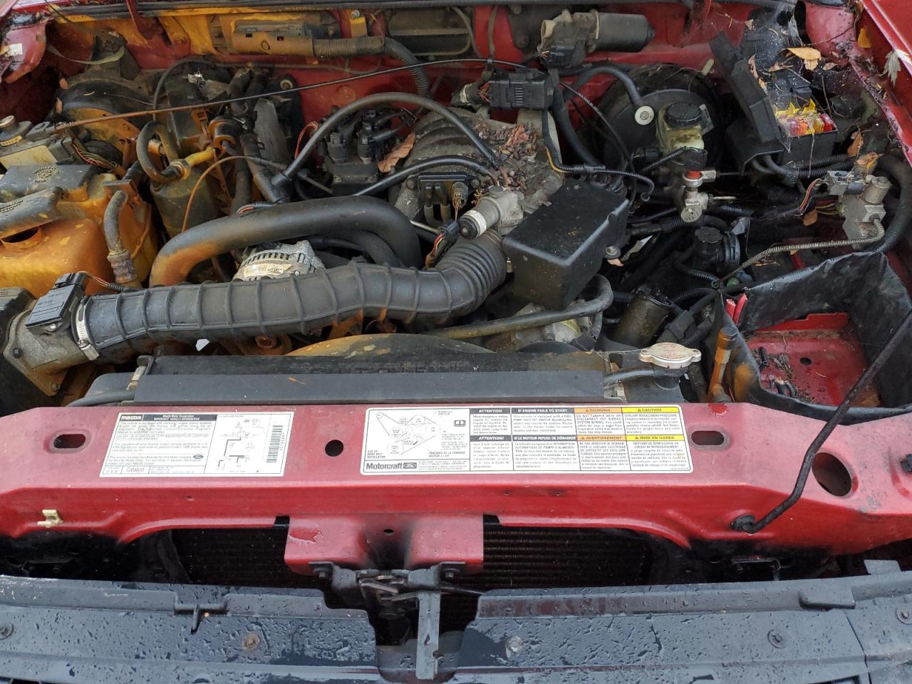 1999 Mazda B3000 Cab Plus Темно-бордовый vin: 4F4YR16V7XTM25541