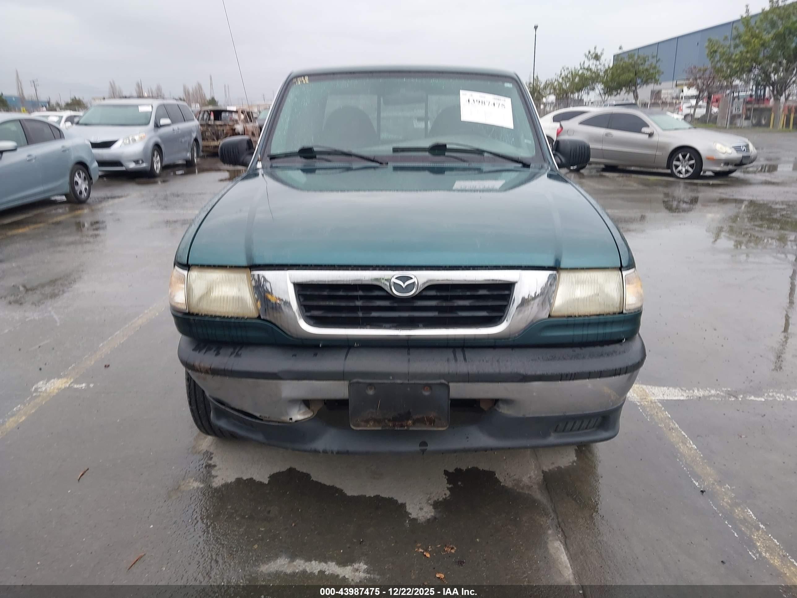 1999 Mazda B3000 Se/tl Бирюзовый vin: 4F4YR16V7XTM30688