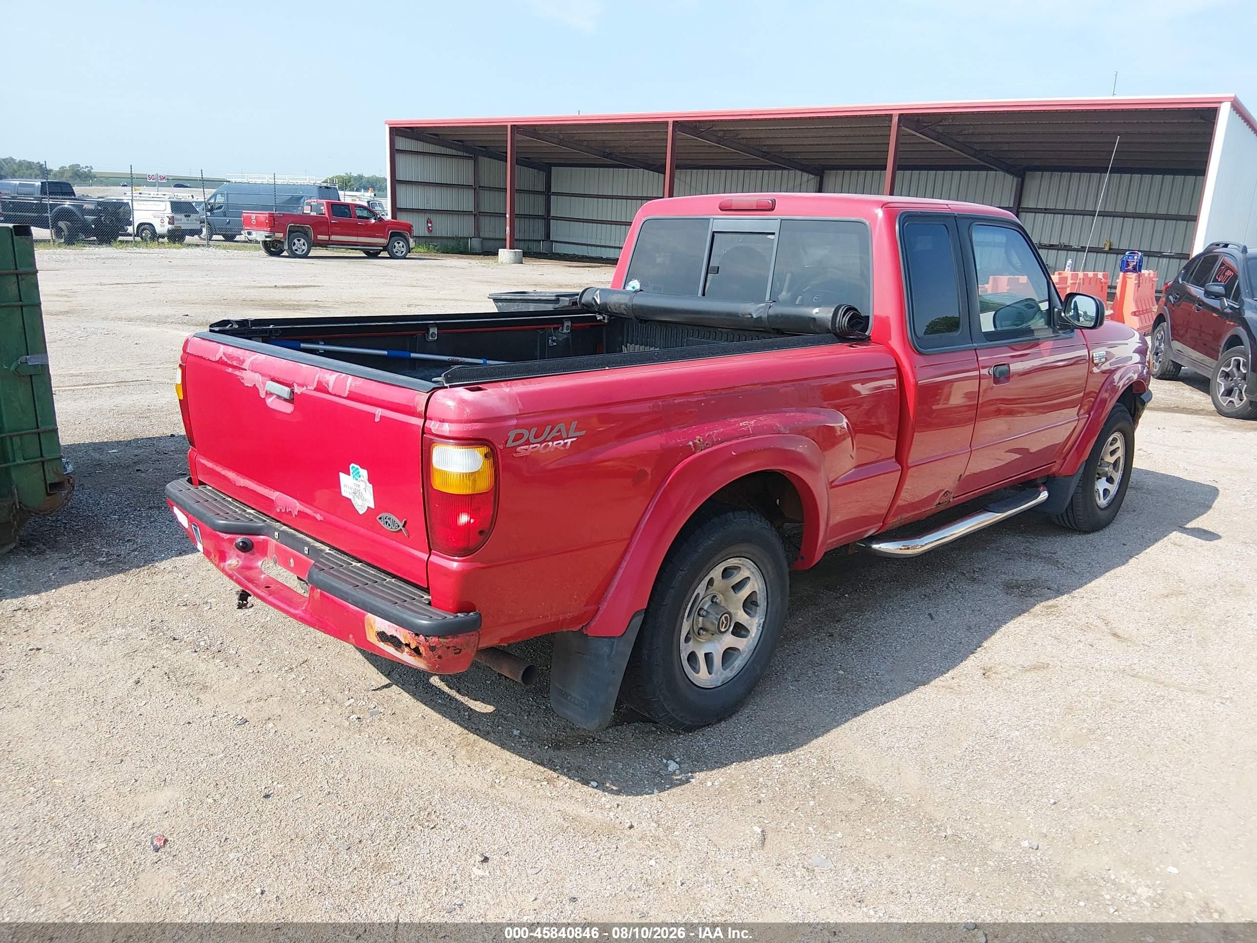 2001 Mazda B3000 Ds/se Красный vin: 4F4YR16V81TM23546