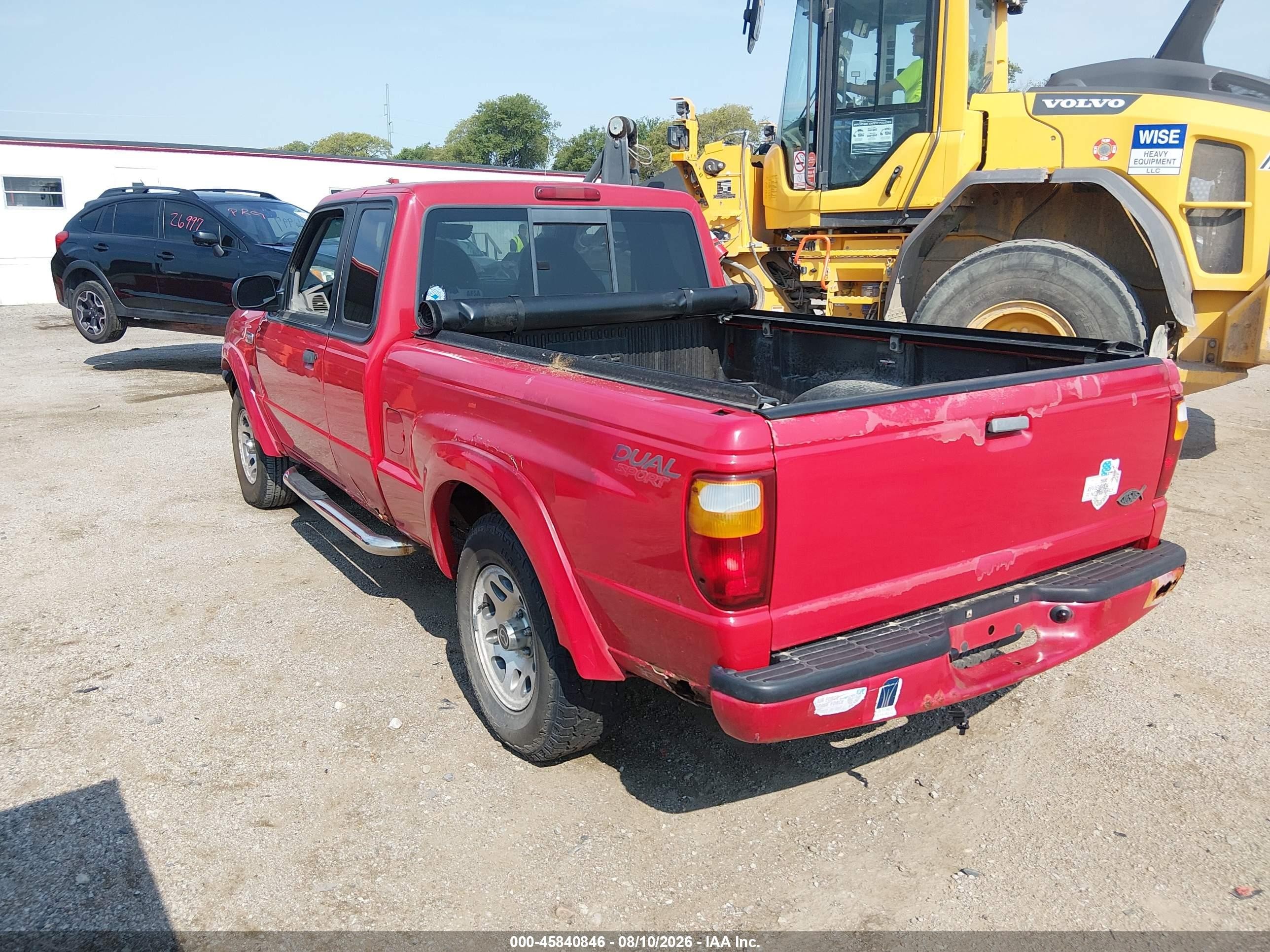 2001 Mazda B3000 Ds/se Красный vin: 4F4YR16V81TM23546