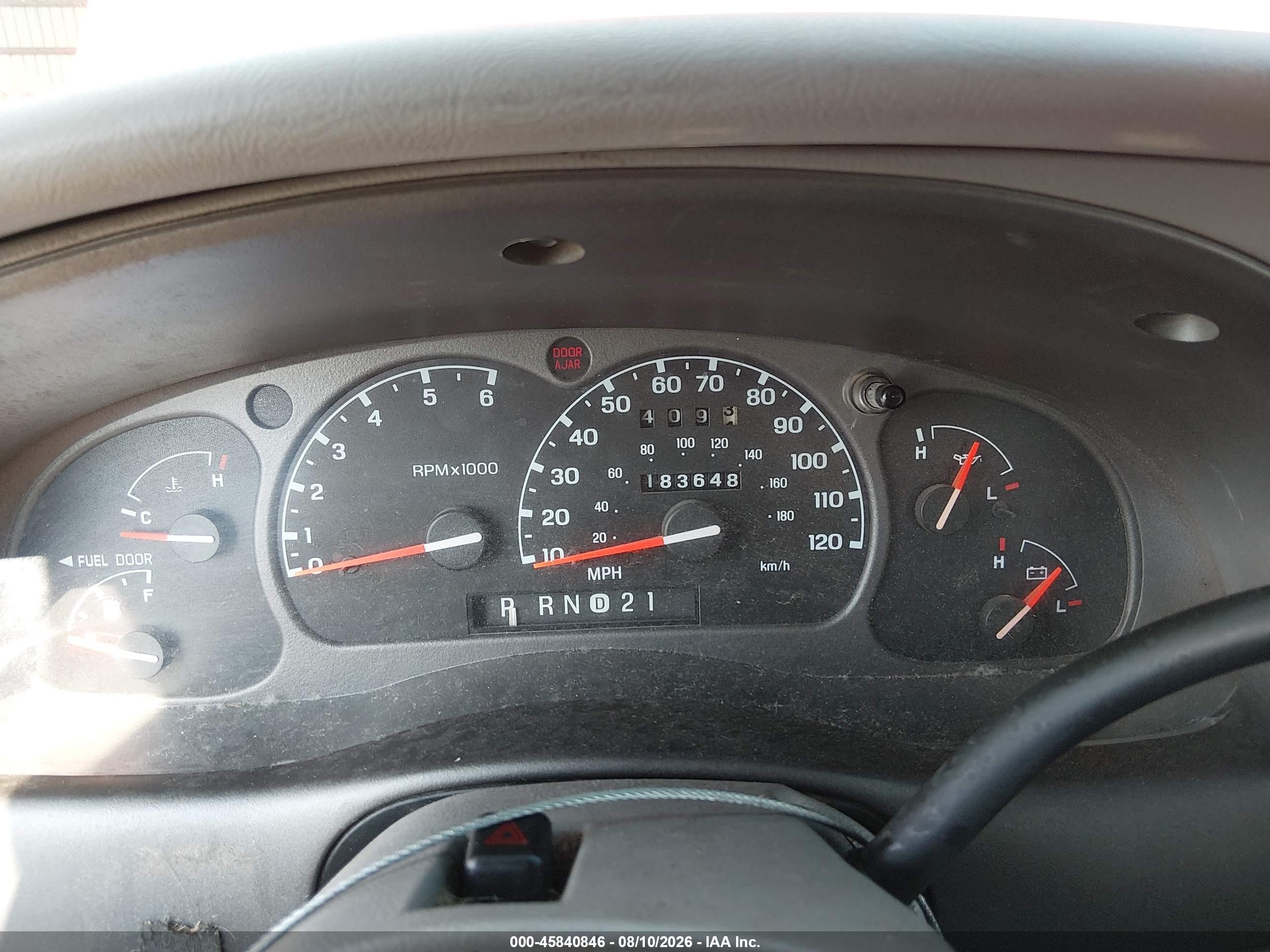 2001 Mazda B3000 Ds/se Красный vin: 4F4YR16V81TM23546