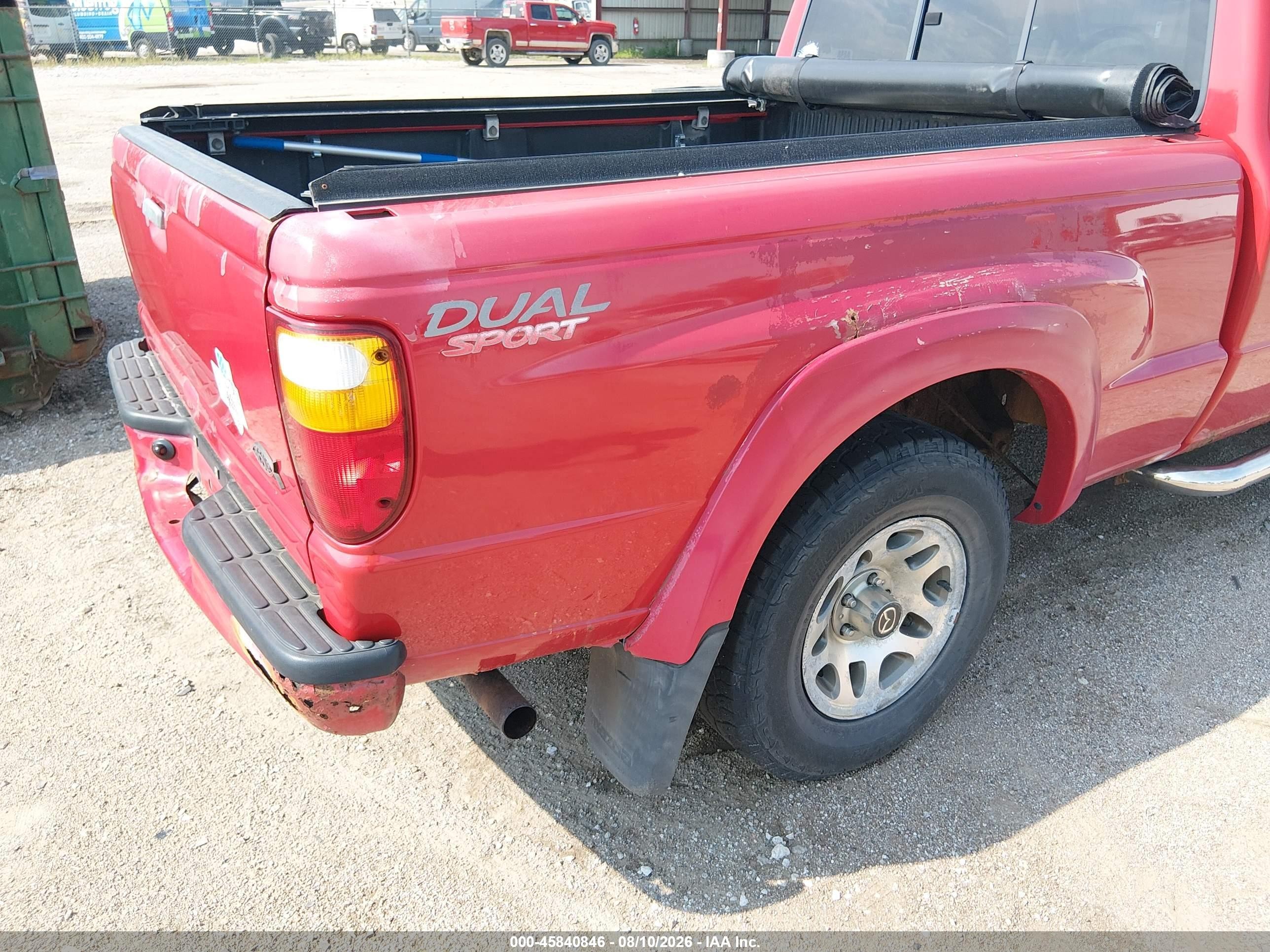 2001 Mazda B3000 Ds/se Красный vin: 4F4YR16V81TM23546