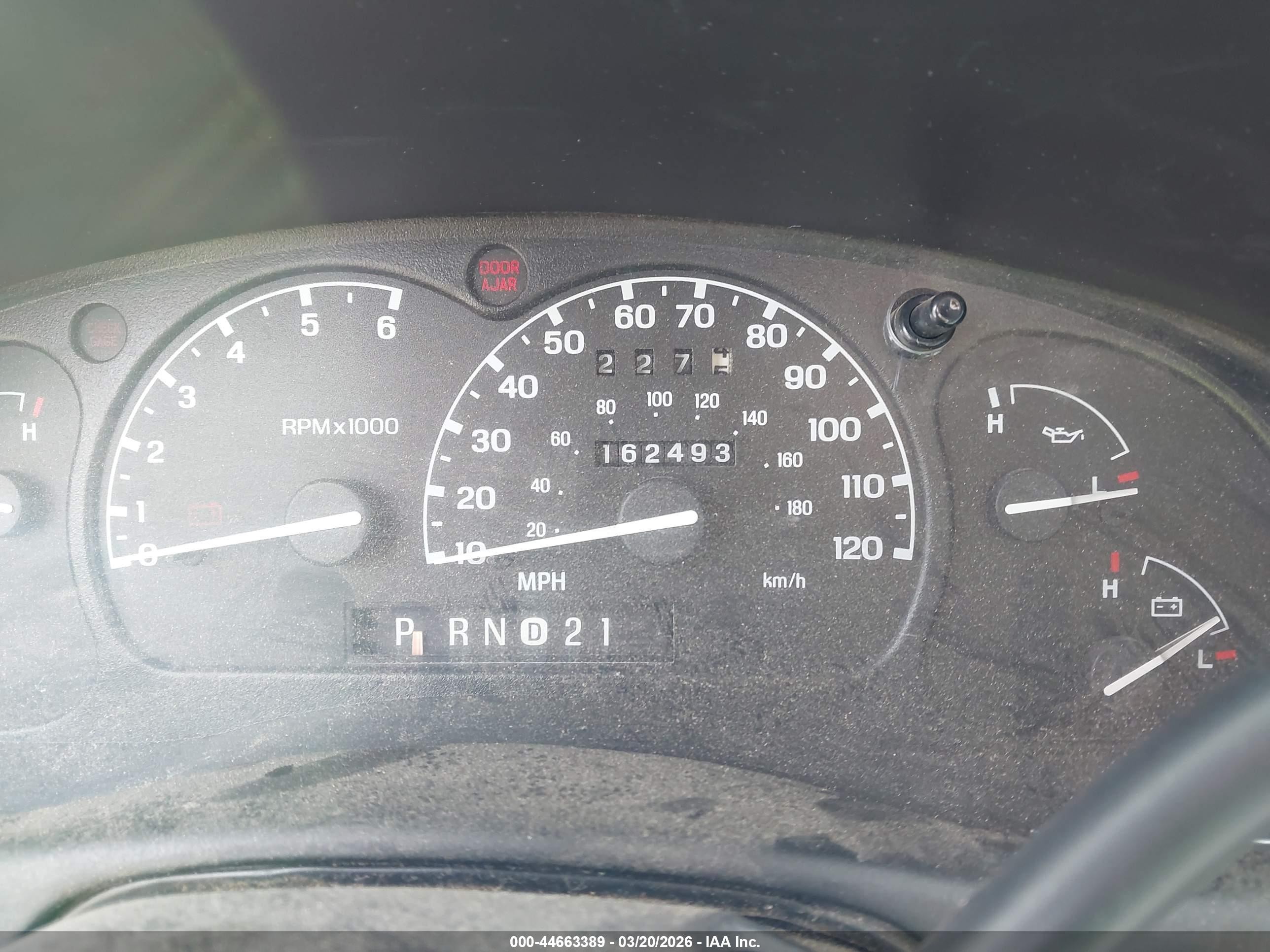 1999 Mazda B3000 Se/tl Серый vin: 4F4YR16V8XTM42607