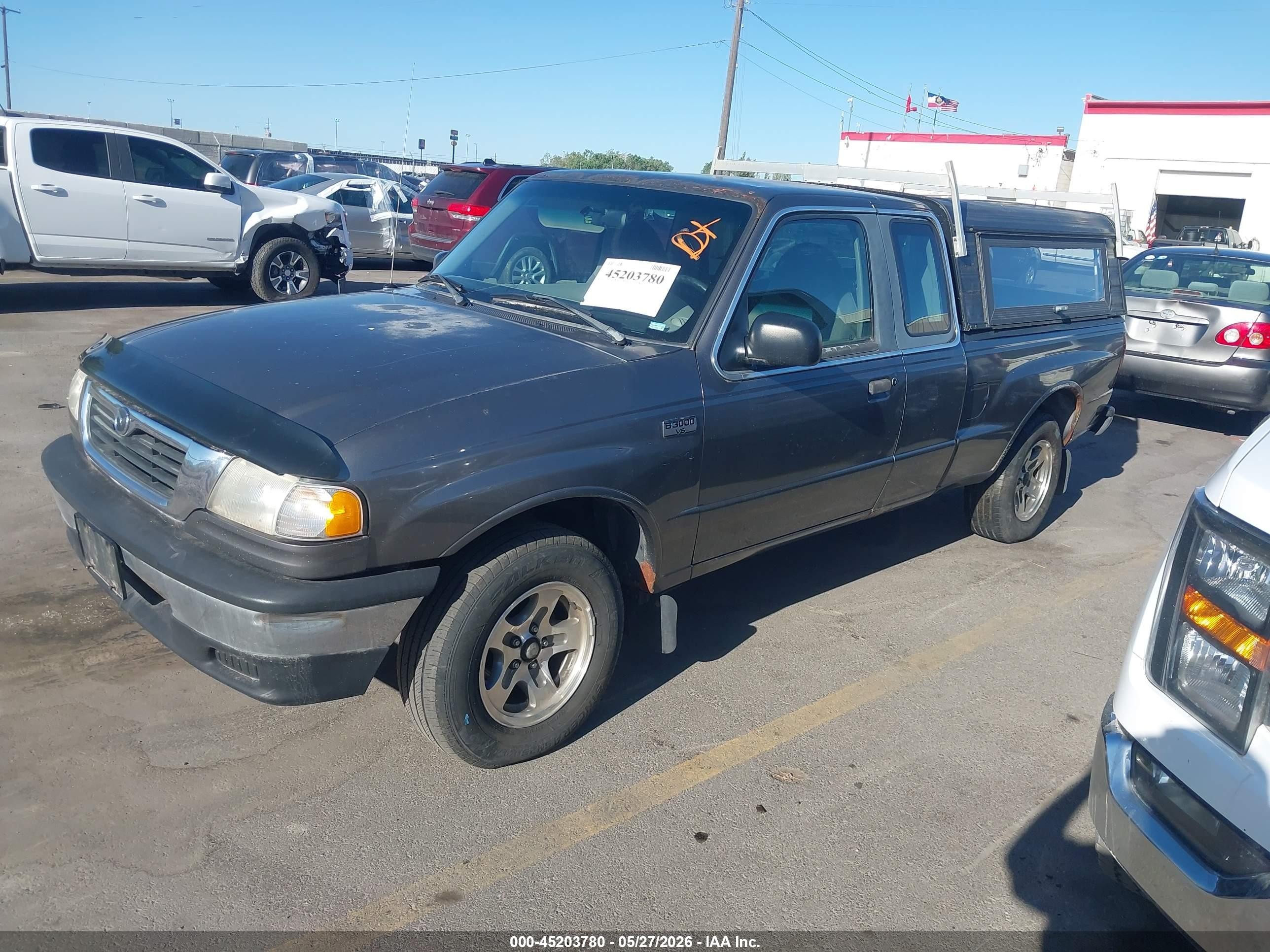 2000 Mazda B3000 Se/tl Silver vin: 4F4YR16V9YTM15725