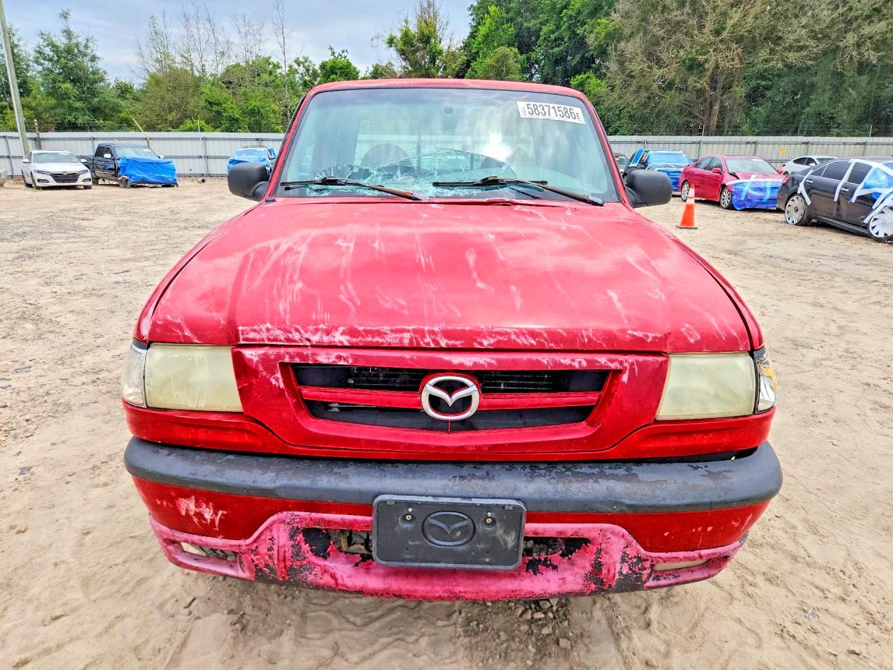 2003 Mazda B3000 Cab Plus Red vin: 4F4YR16VX3TM06931