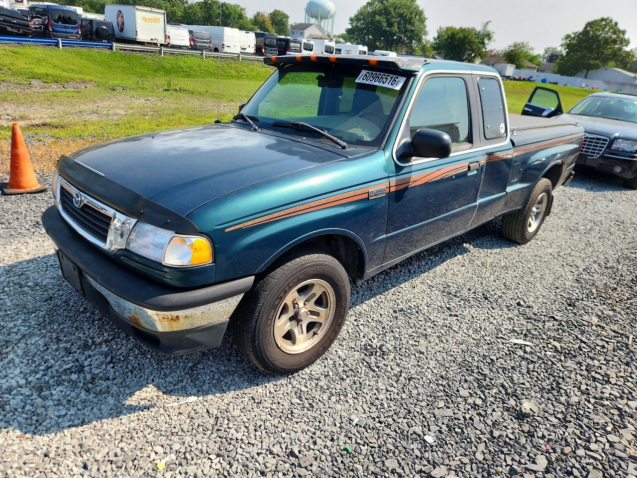 1998 Mazda B4000 Cab Plus Green vin: 4F4YR16X3WTM16657