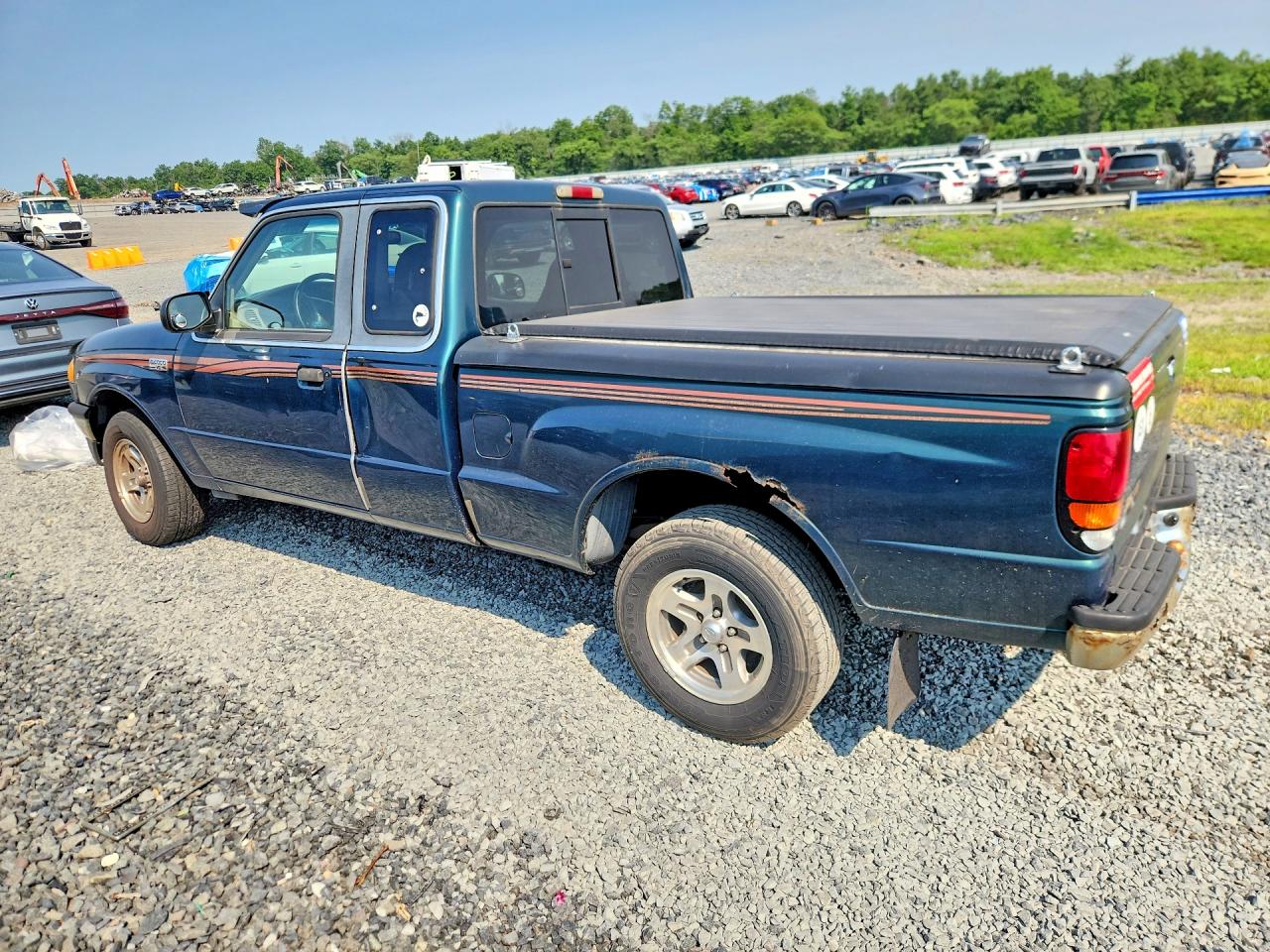 1998 Mazda B4000 Cab Plus Green vin: 4F4YR16X3WTM16657