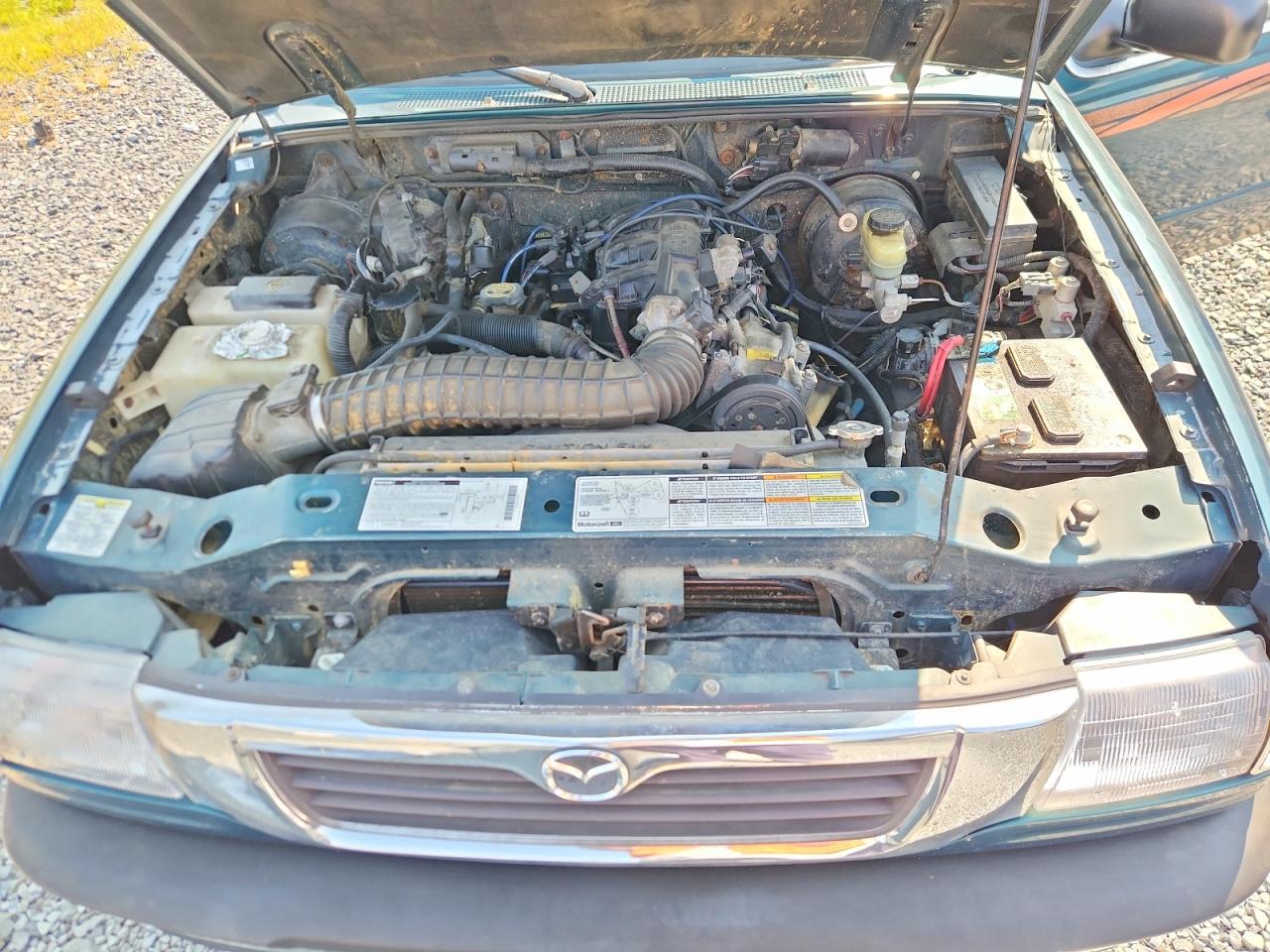 1998 Mazda B4000 Cab Plus Green vin: 4F4YR16X3WTM16657
