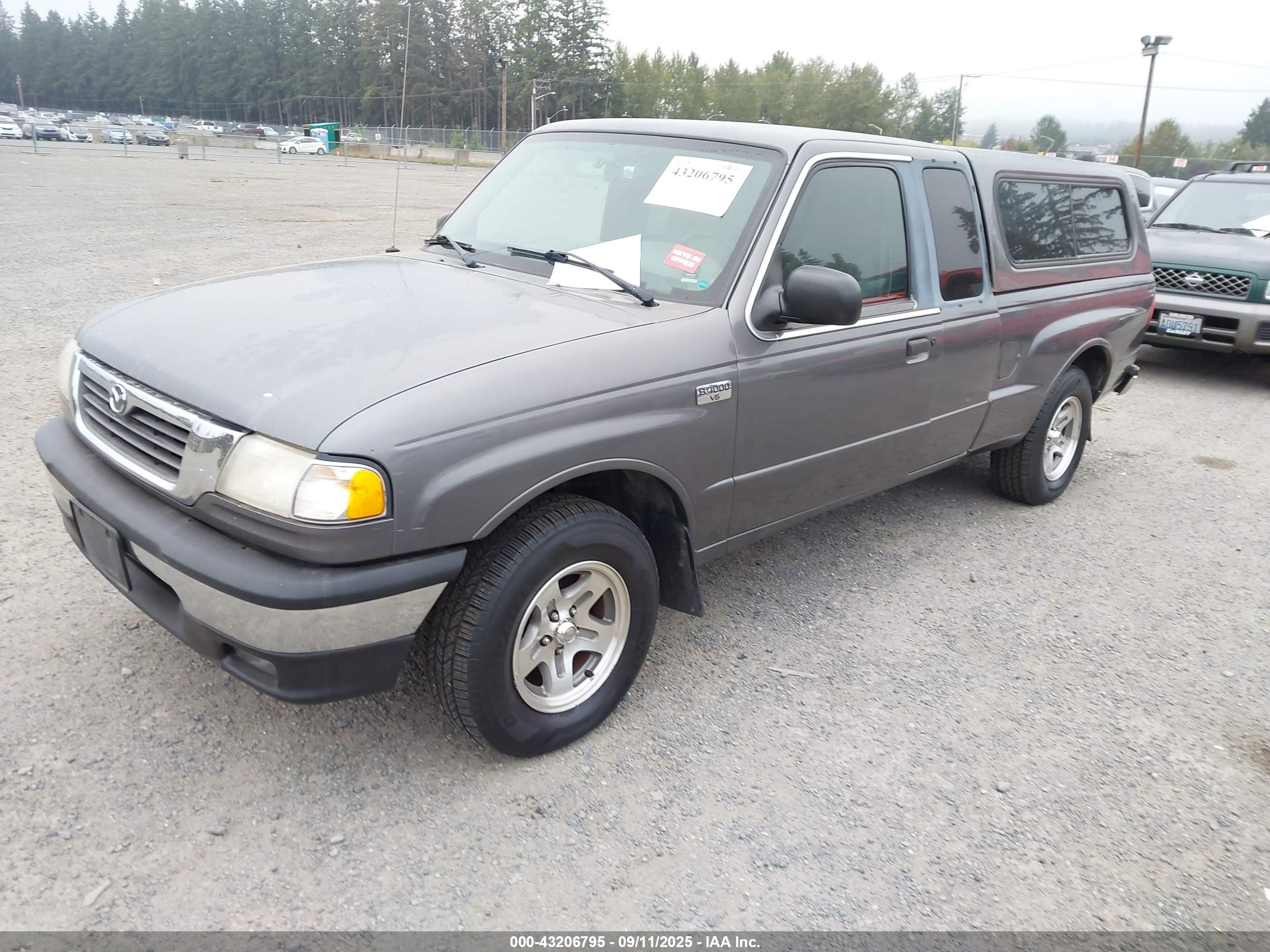 1999 Mazda B4000 Se Gray vin: 4F4YR16X4XTM38295