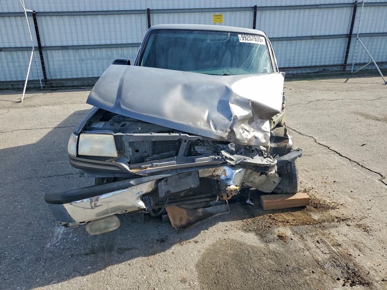 1999 Mazda B4000 Cab Plus Gray vin: 4F4YR16X7XTM36248