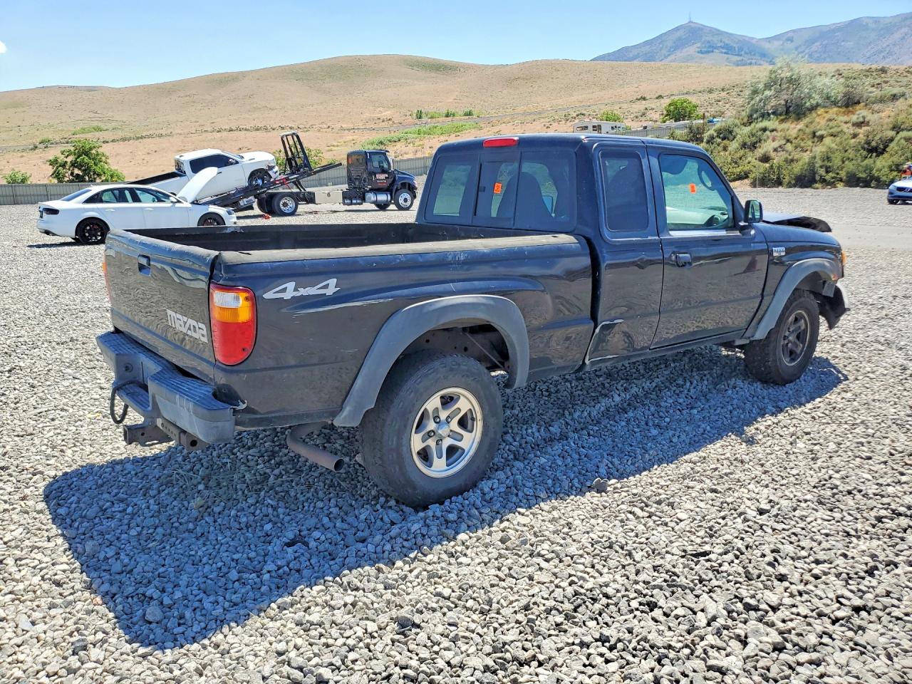 2003 Mazda B4000 Cab Plus Black vin: 4F4YR17E53TM12411