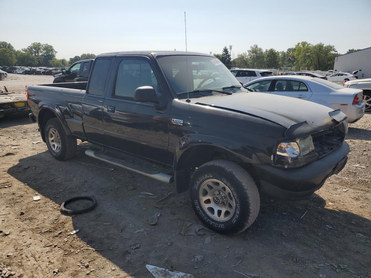2003 Mazda B4000 Cab Plus Black vin: 4F4YR46E53TM04215