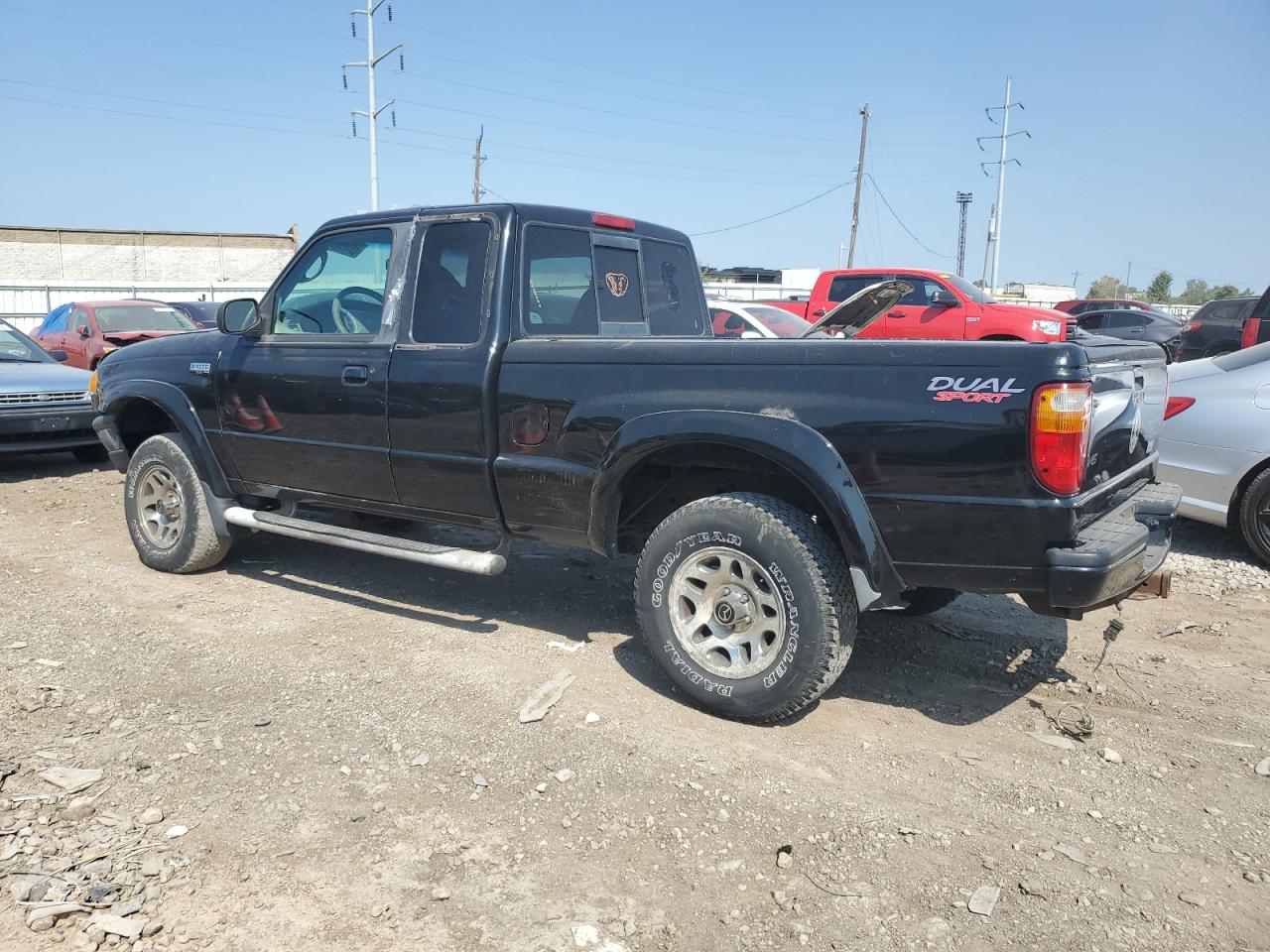 2003 Mazda B4000 Cab Plus Black vin: 4F4YR46E53TM04215