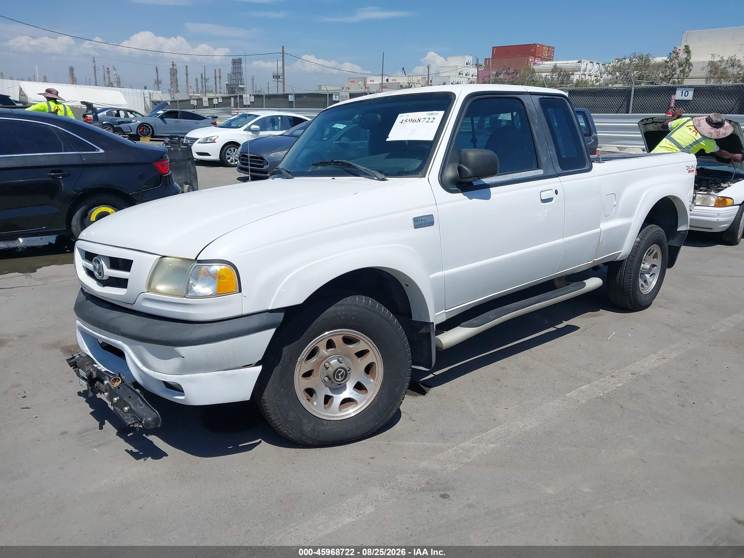 2003 Mazda B4000 Ds White vin: 4F4YR46E63TM13814