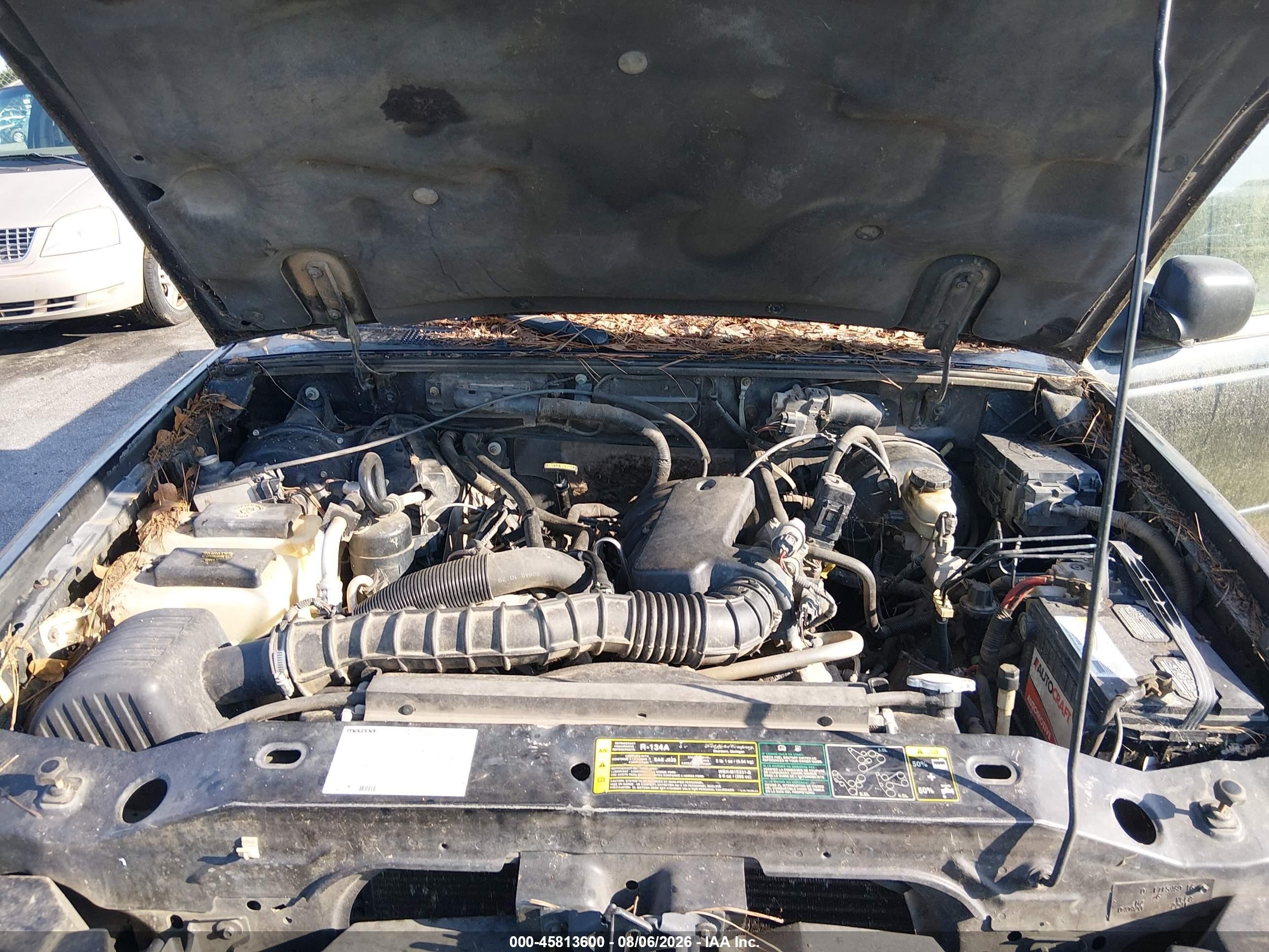2005 Mazda B3000 Ds Black vin: 4F4YR46U05PM01595