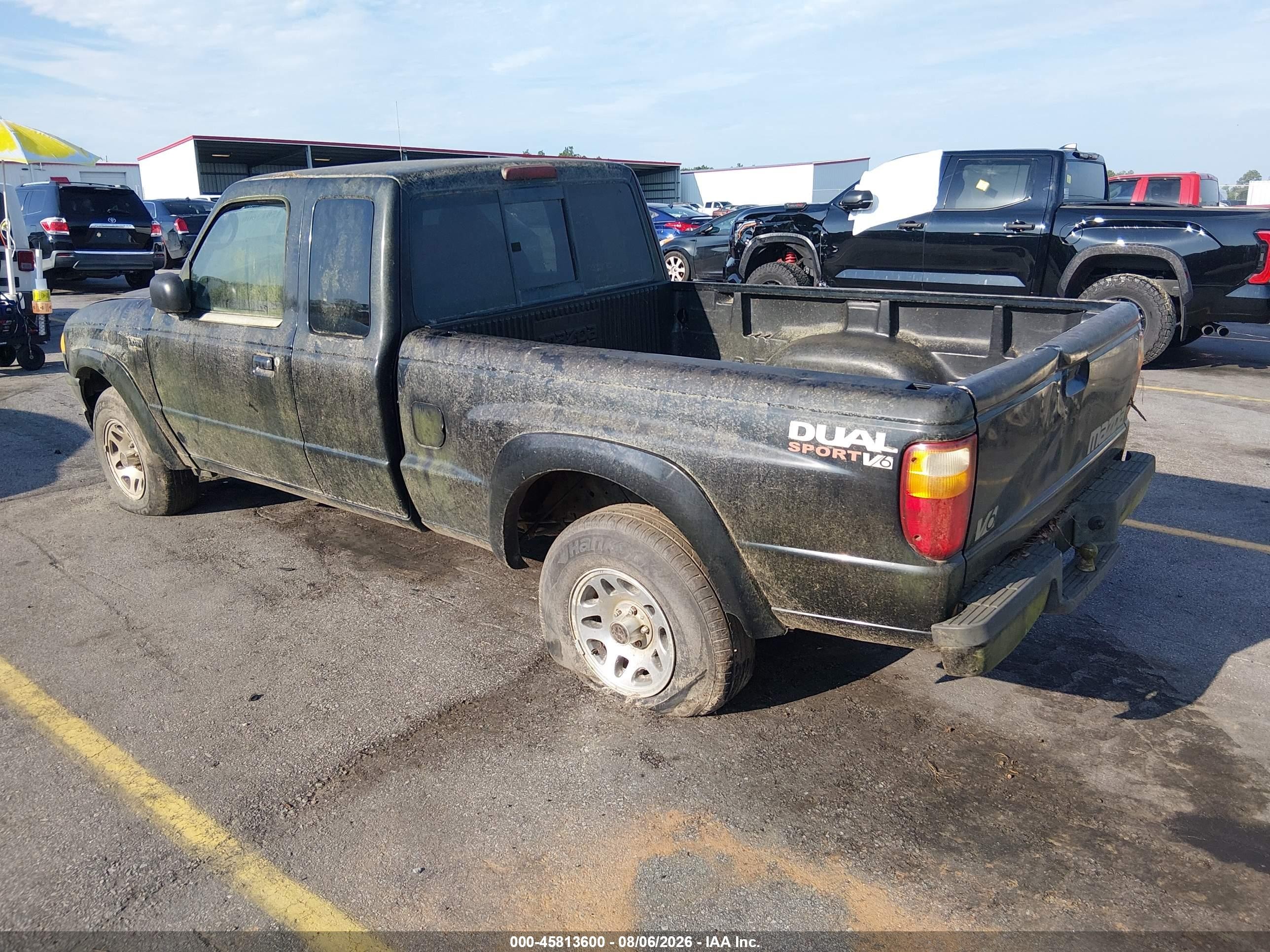 2005 Mazda B3000 Ds Black vin: 4F4YR46U05PM01595