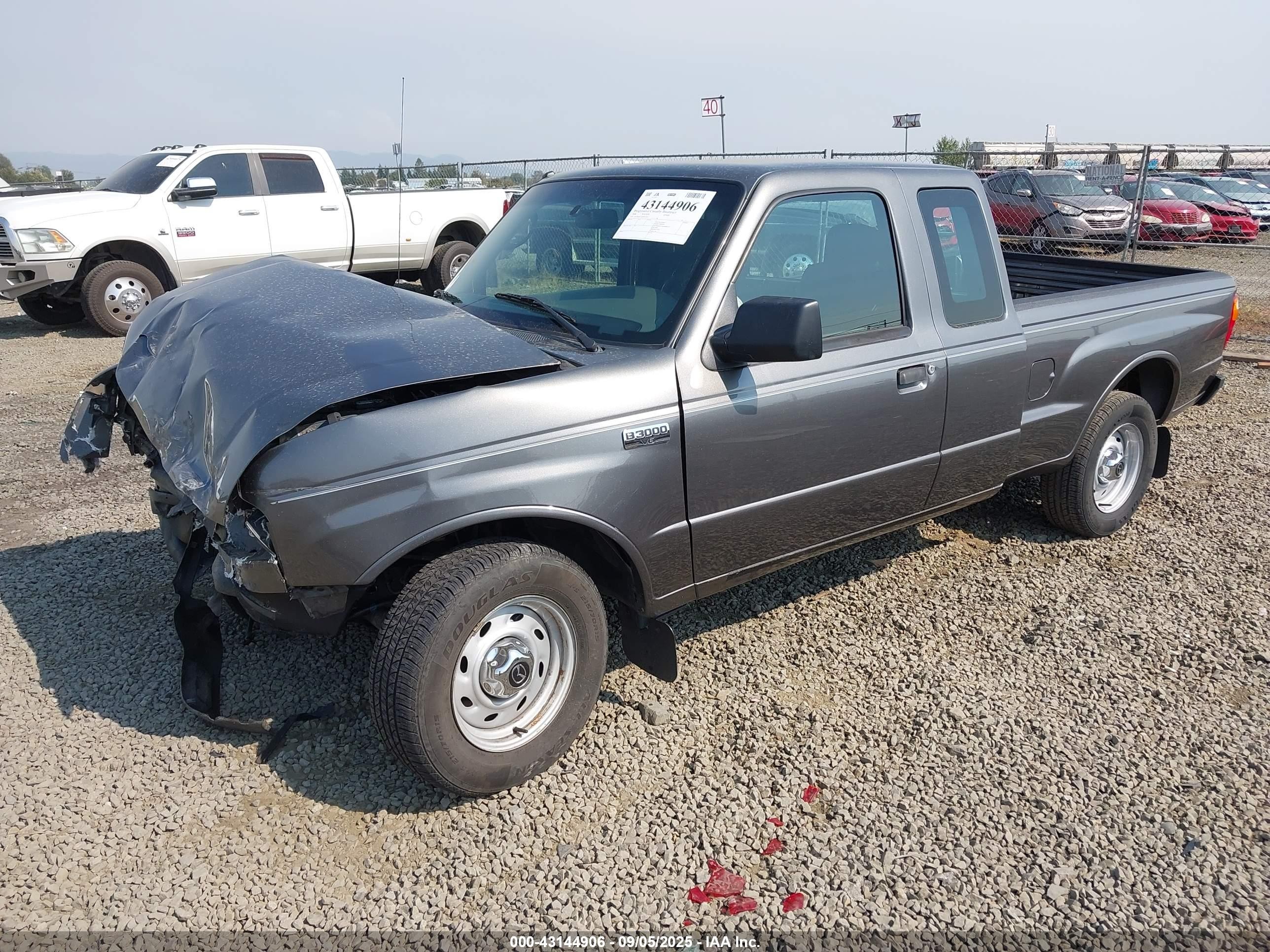 2006 Mazda B3000   Gray vin: 4F4YR46U06PM02831