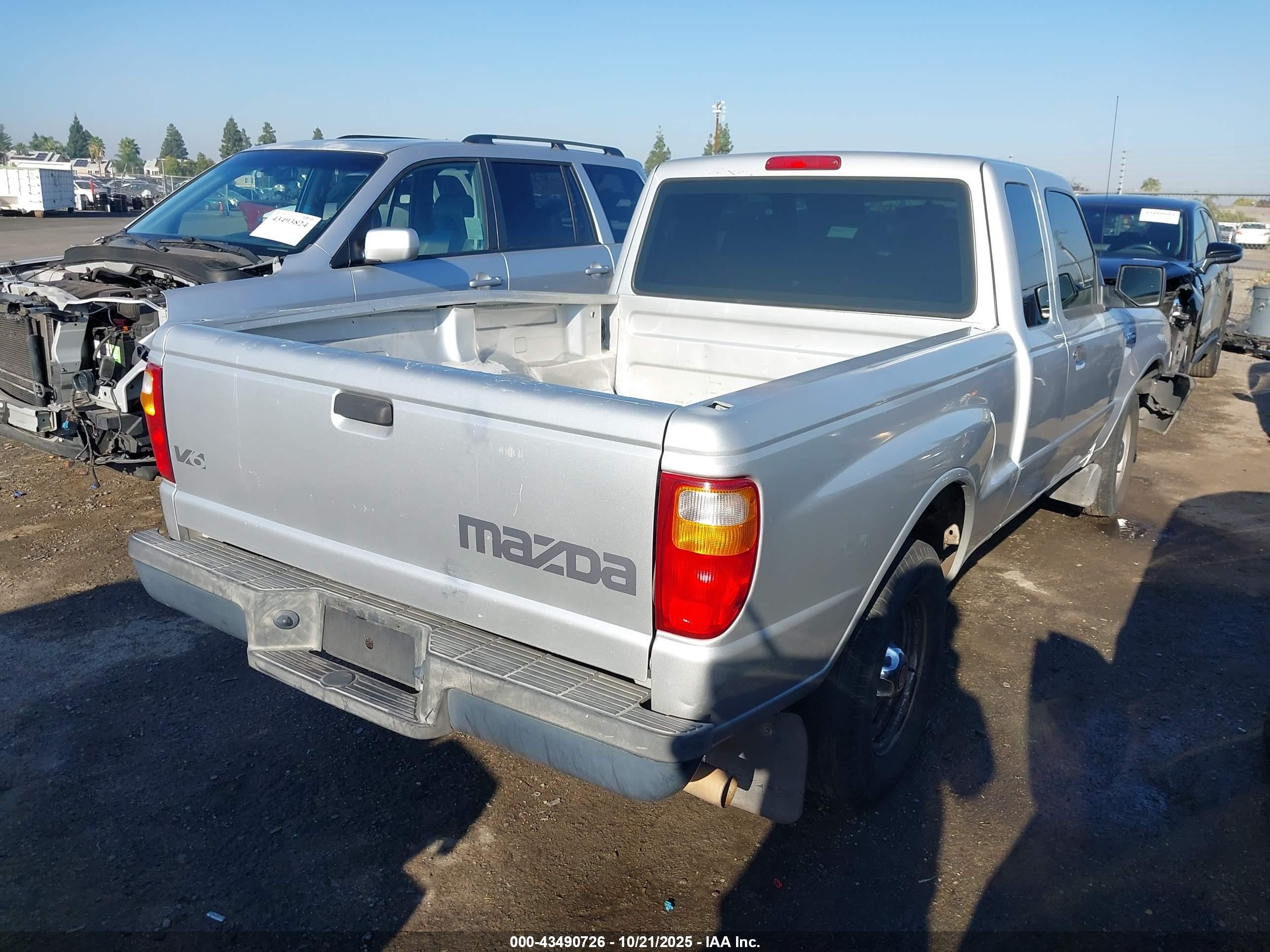 2006 Mazda B3000   Silver vin: 4F4YR46U26PM01146