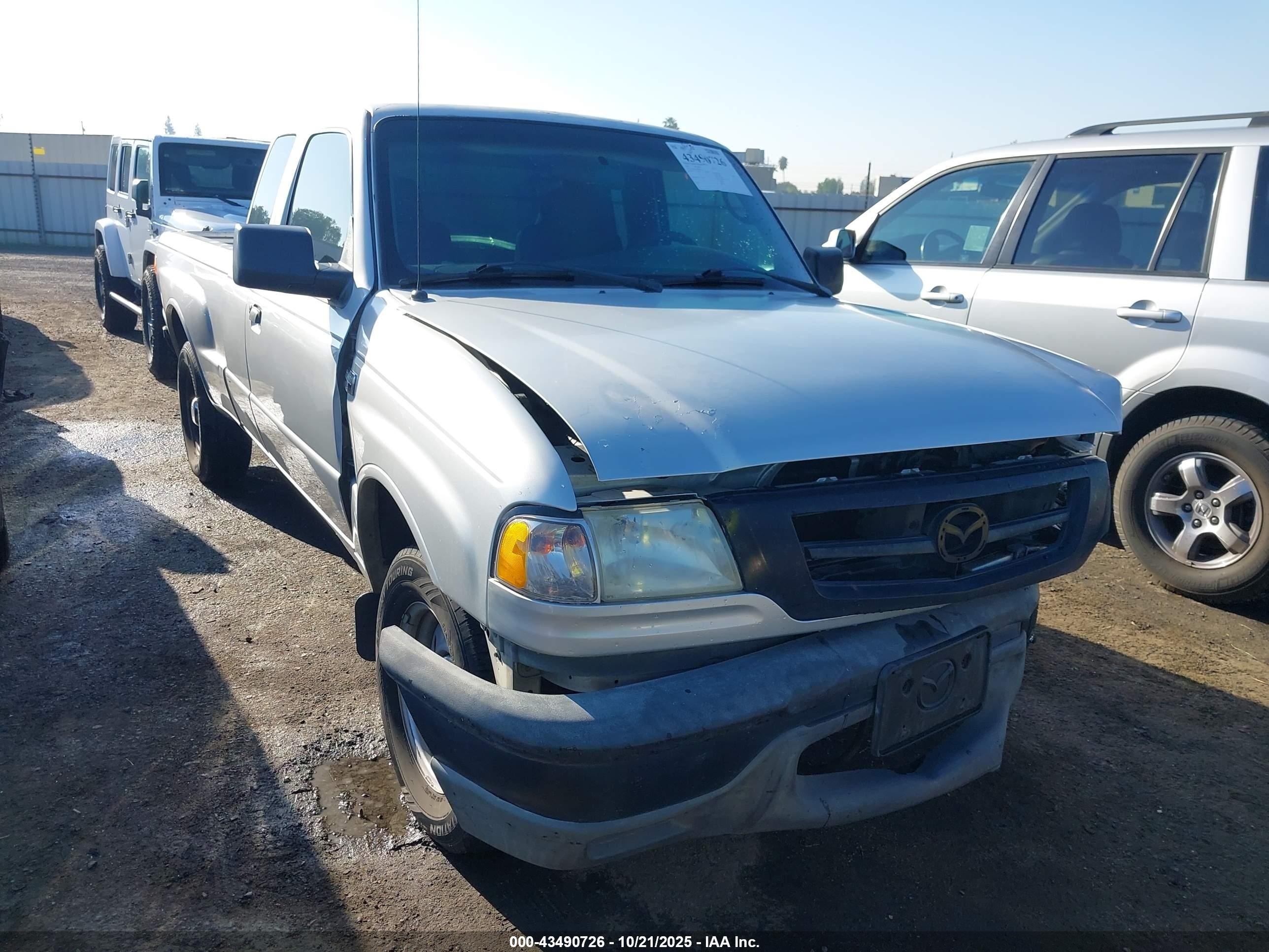 2006 Mazda B3000   Silver vin: 4F4YR46U26PM01146