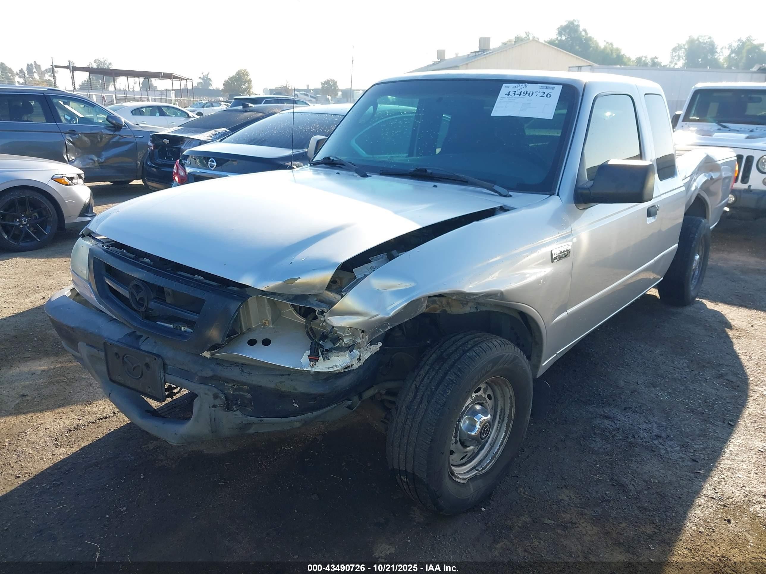 2006 Mazda B3000   Silver vin: 4F4YR46U26PM01146
