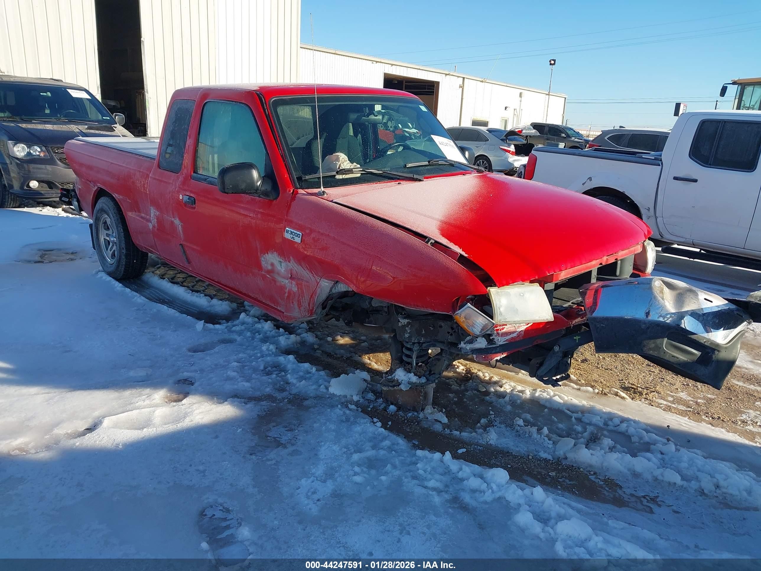 2004 Mazda B3000 Se Красный vin: 4F4YR46U34TM11673