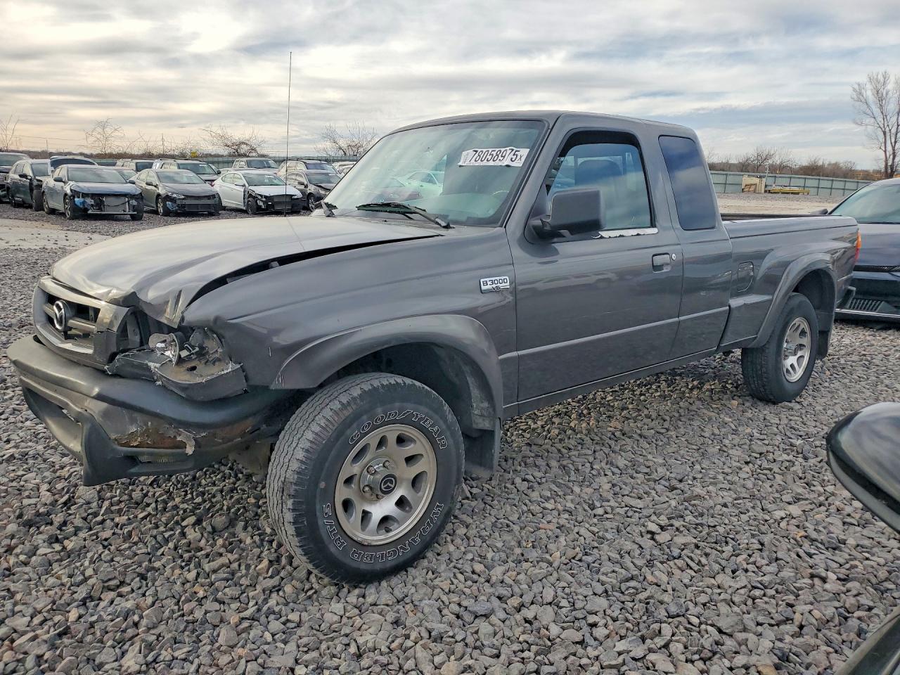 2006 Mazda B3000 Cab Plus Charcoal vin: 4F4YR46UX6PM03940