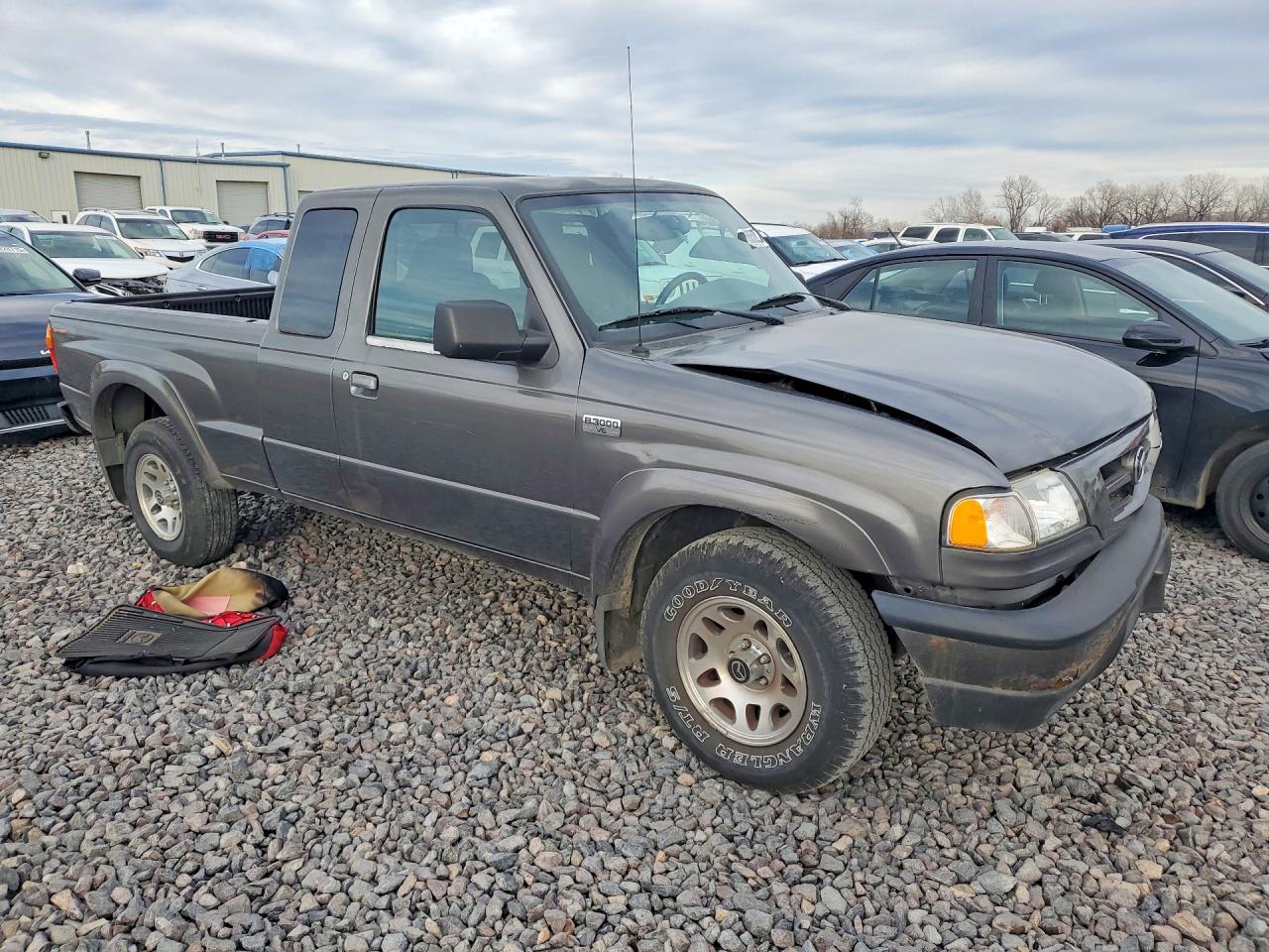 2006 Mazda B3000 Cab Plus Charcoal vin: 4F4YR46UX6PM03940