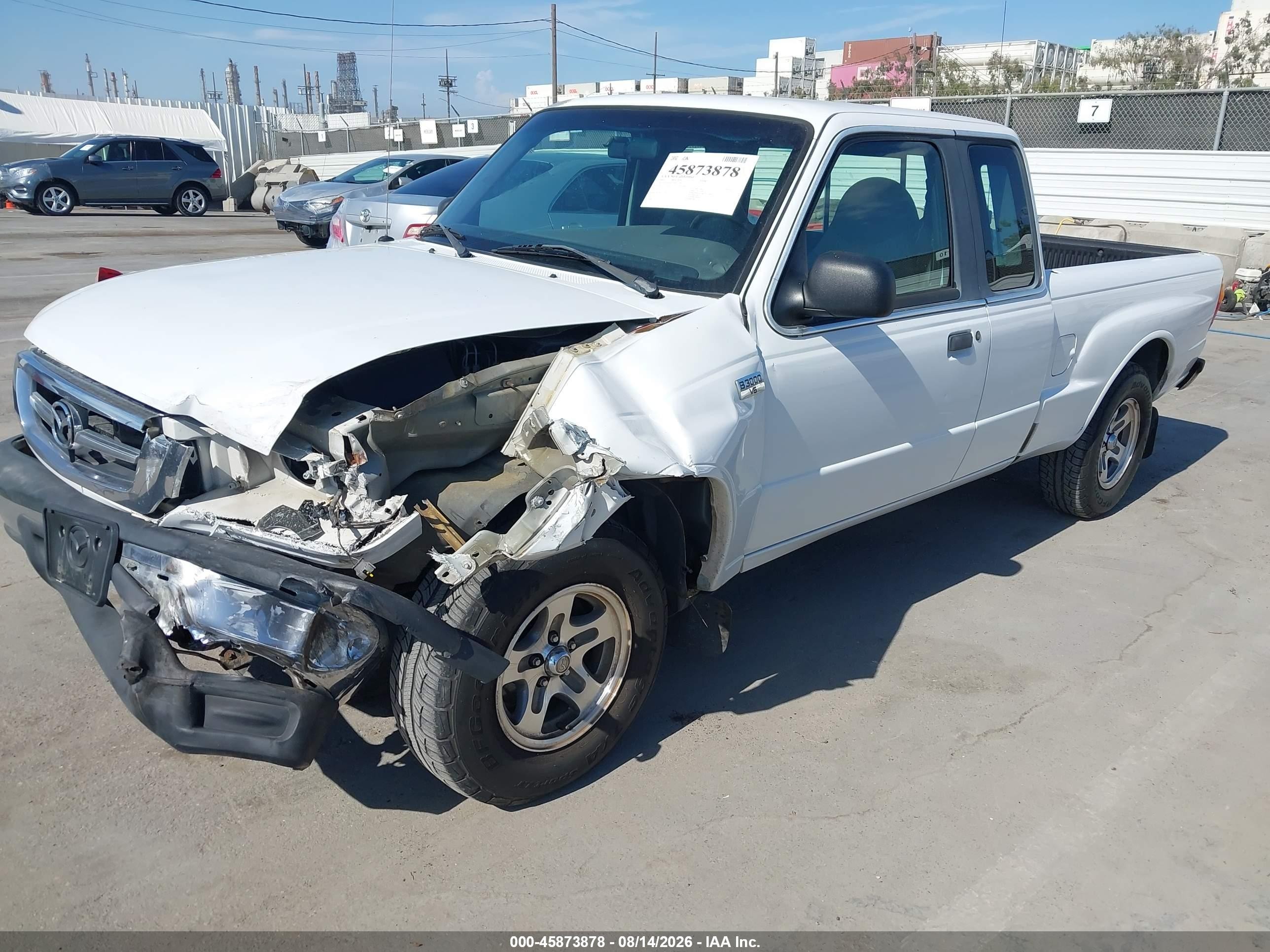 2003 Mazda B3000 Se White vin: 4F4YR46V73TM15748