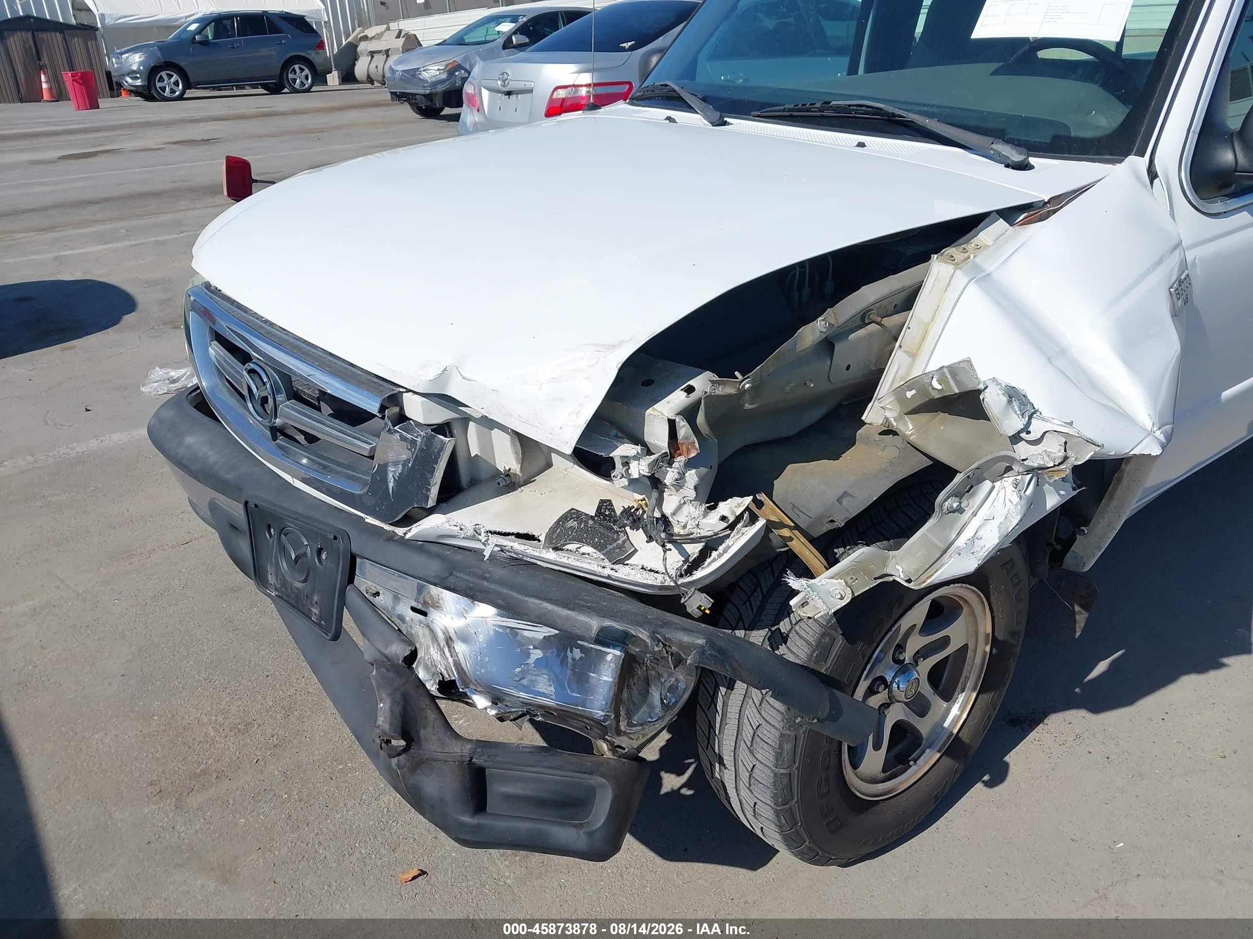 2003 Mazda B3000 Se White vin: 4F4YR46V73TM15748